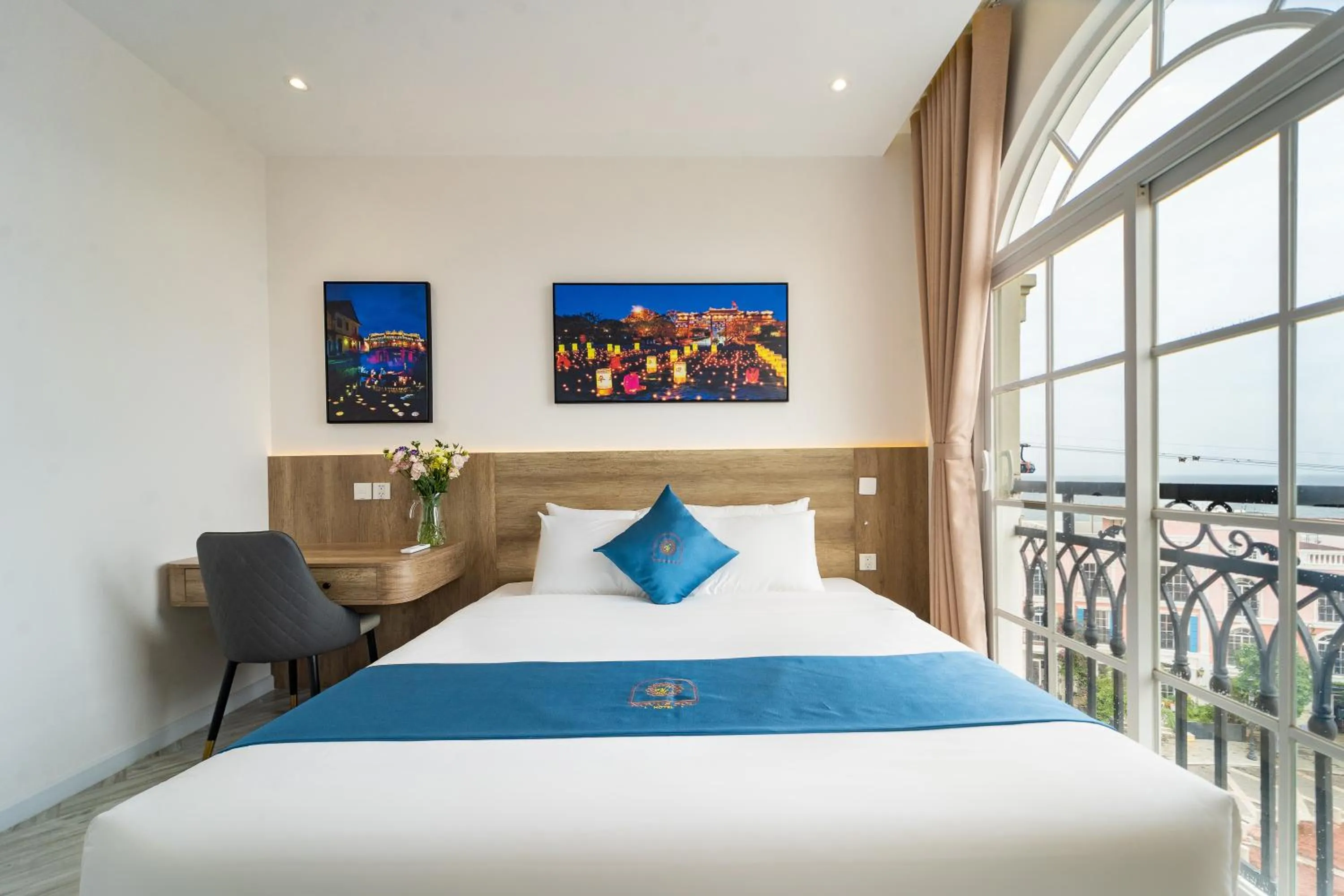 Bedroom, Bed in Novus Sol Hotel & Apartment Sunset Town Phu Quoc