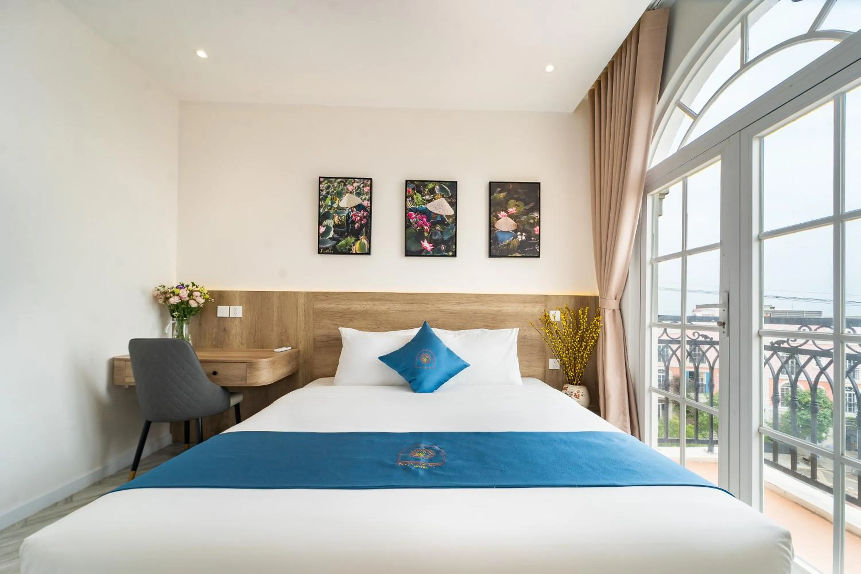 Bed in Novus Sol Hotel & Apartment Sunset Town Phu Quoc