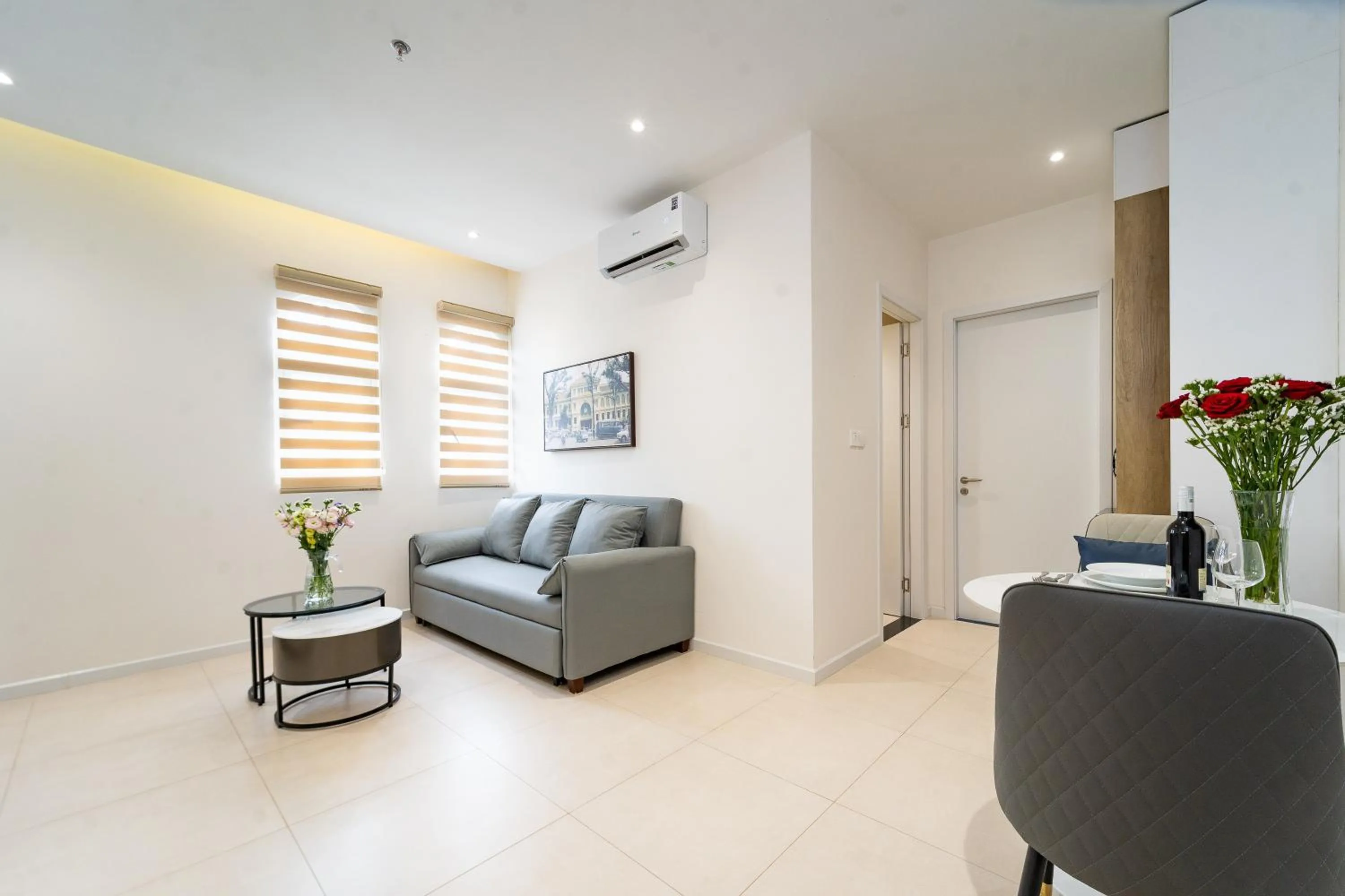 Bed in Novus Sol Hotel & Apartment Sunset Town Phu Quoc