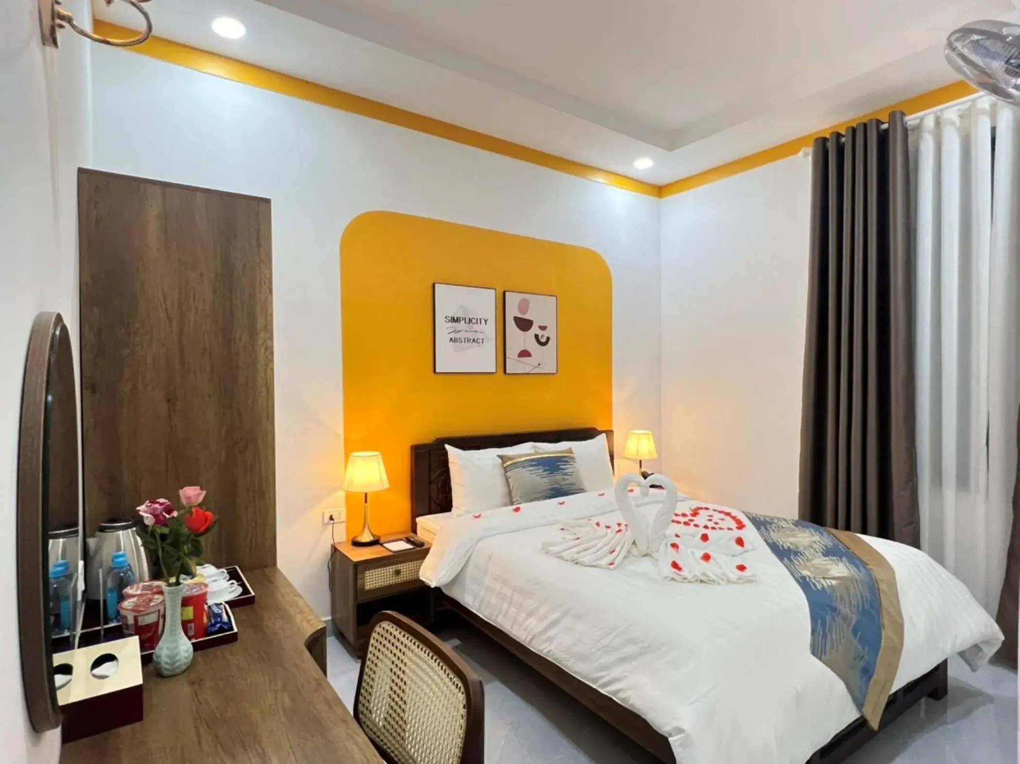 View (from property/room), Bed in ORCHID Hotel View (from property/room), Bed in ORCHID Hotel