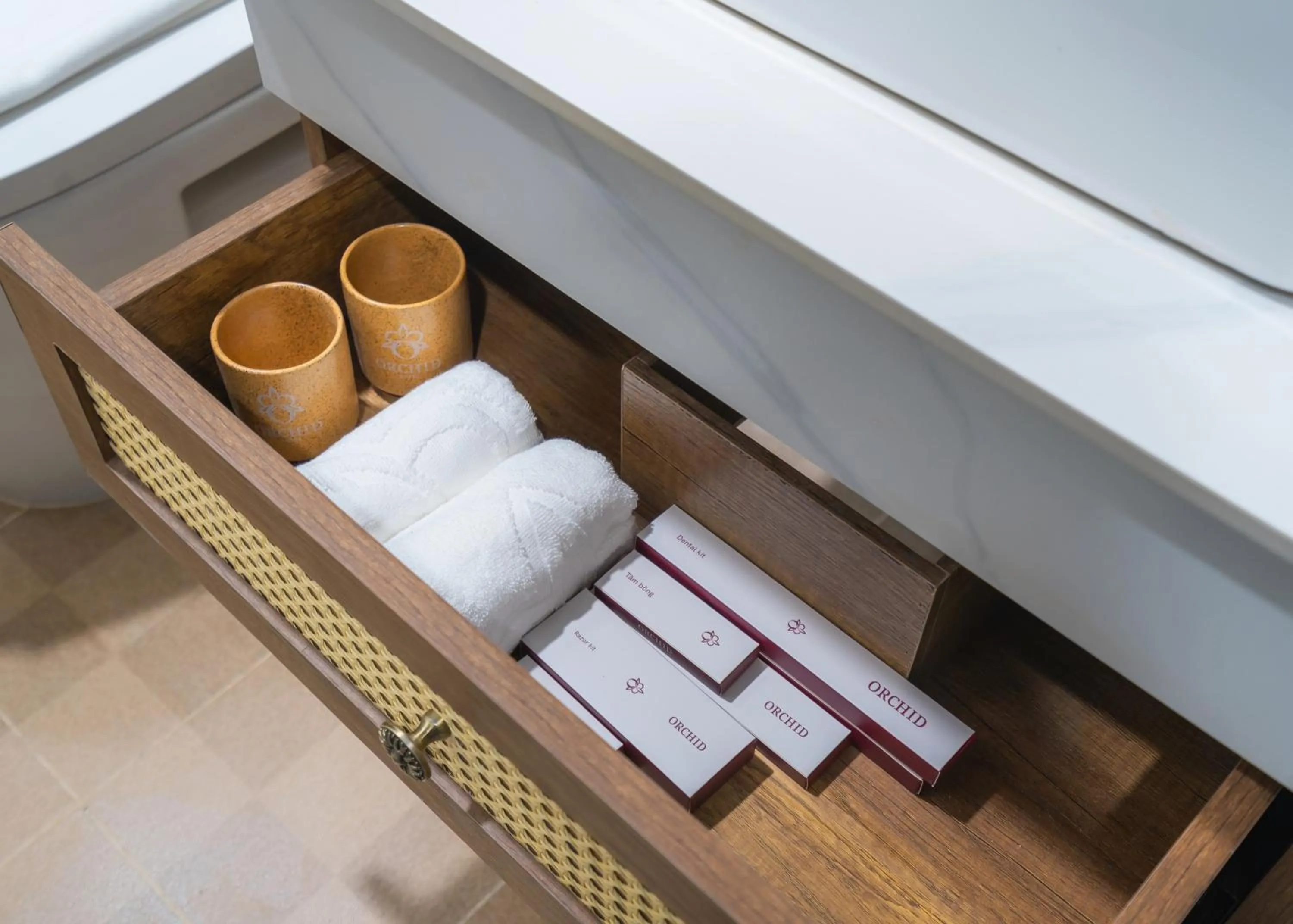 towels, Bed in ORCHID Hotel