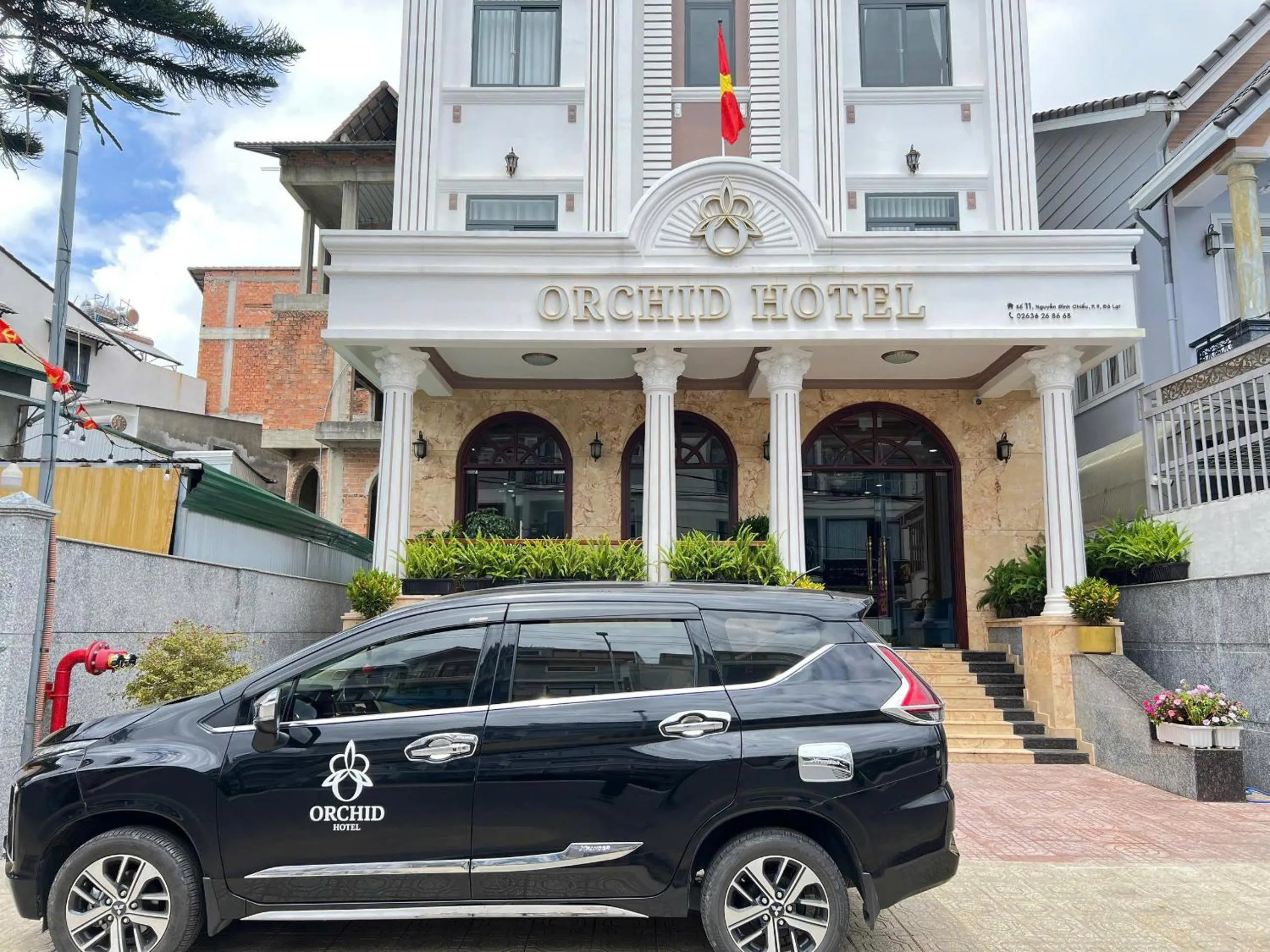 shuttle in ORCHID Hotel