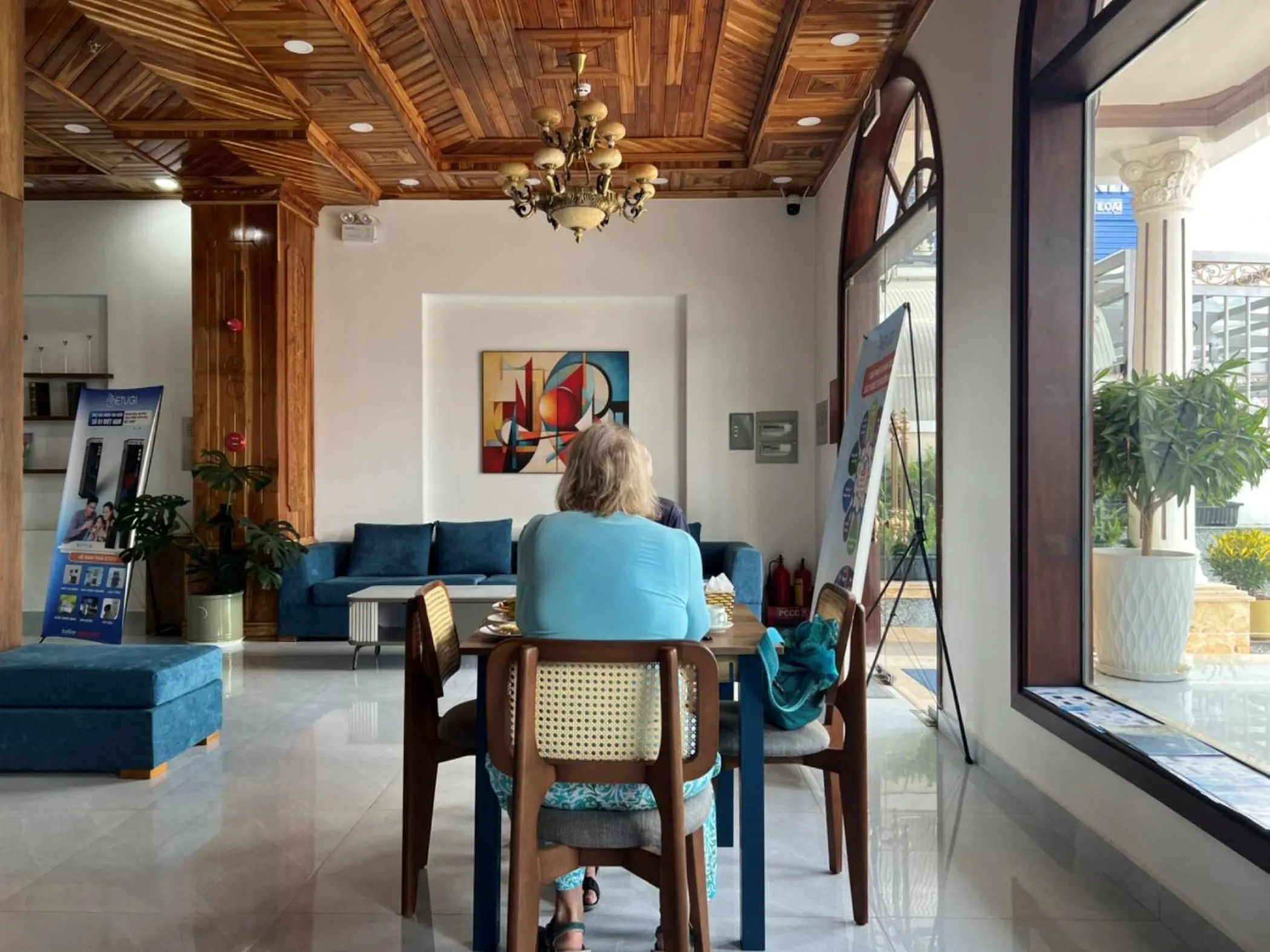 Breakfast in ORCHID Hotel