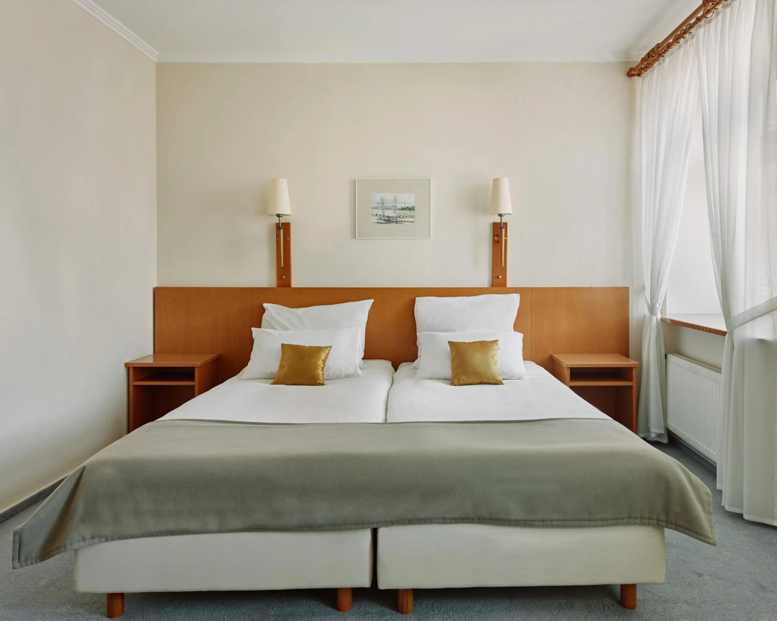 Bed in Hotel Zamojski