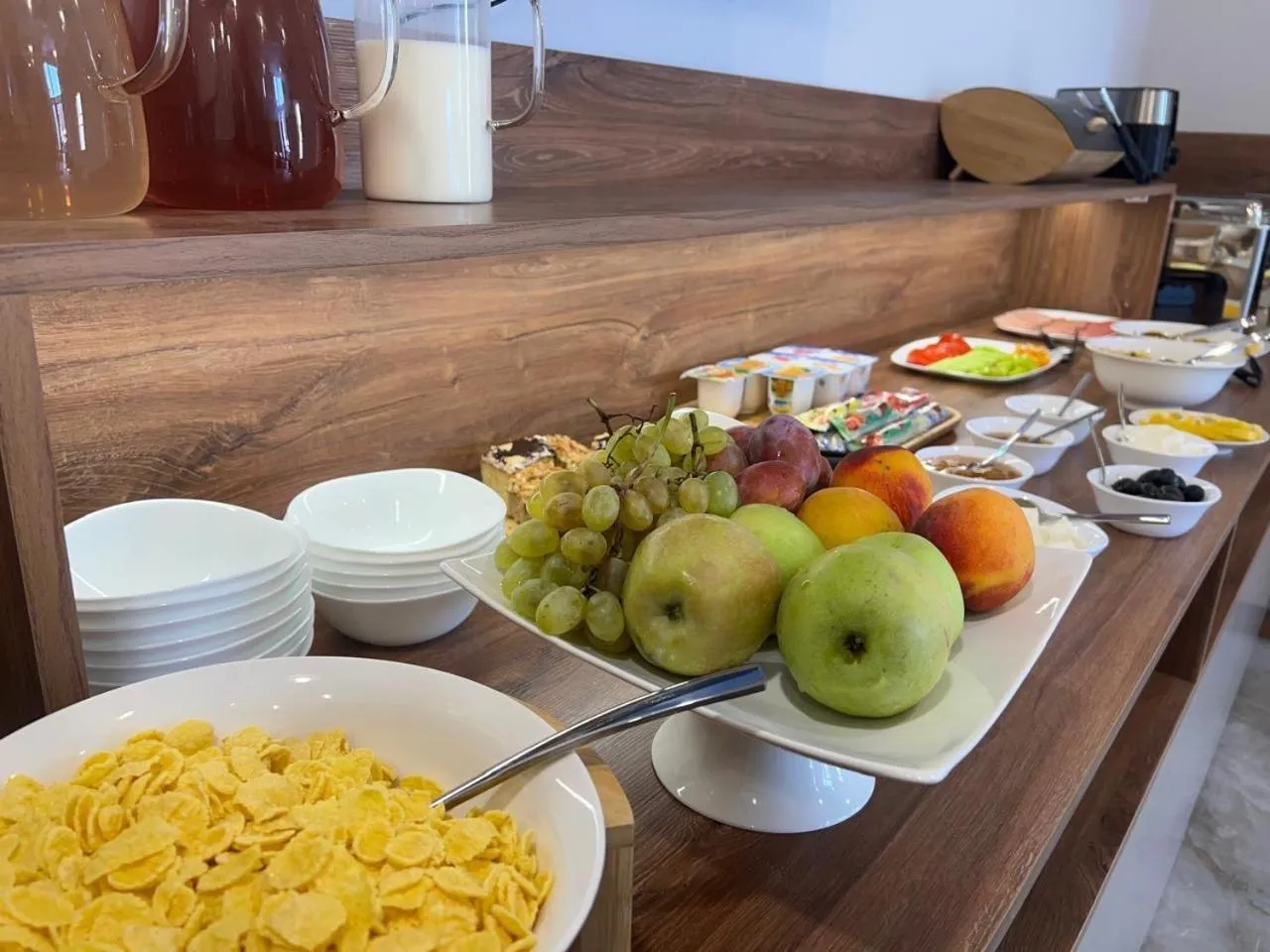 Breakfast in Horizon Hotel, Yerevan
