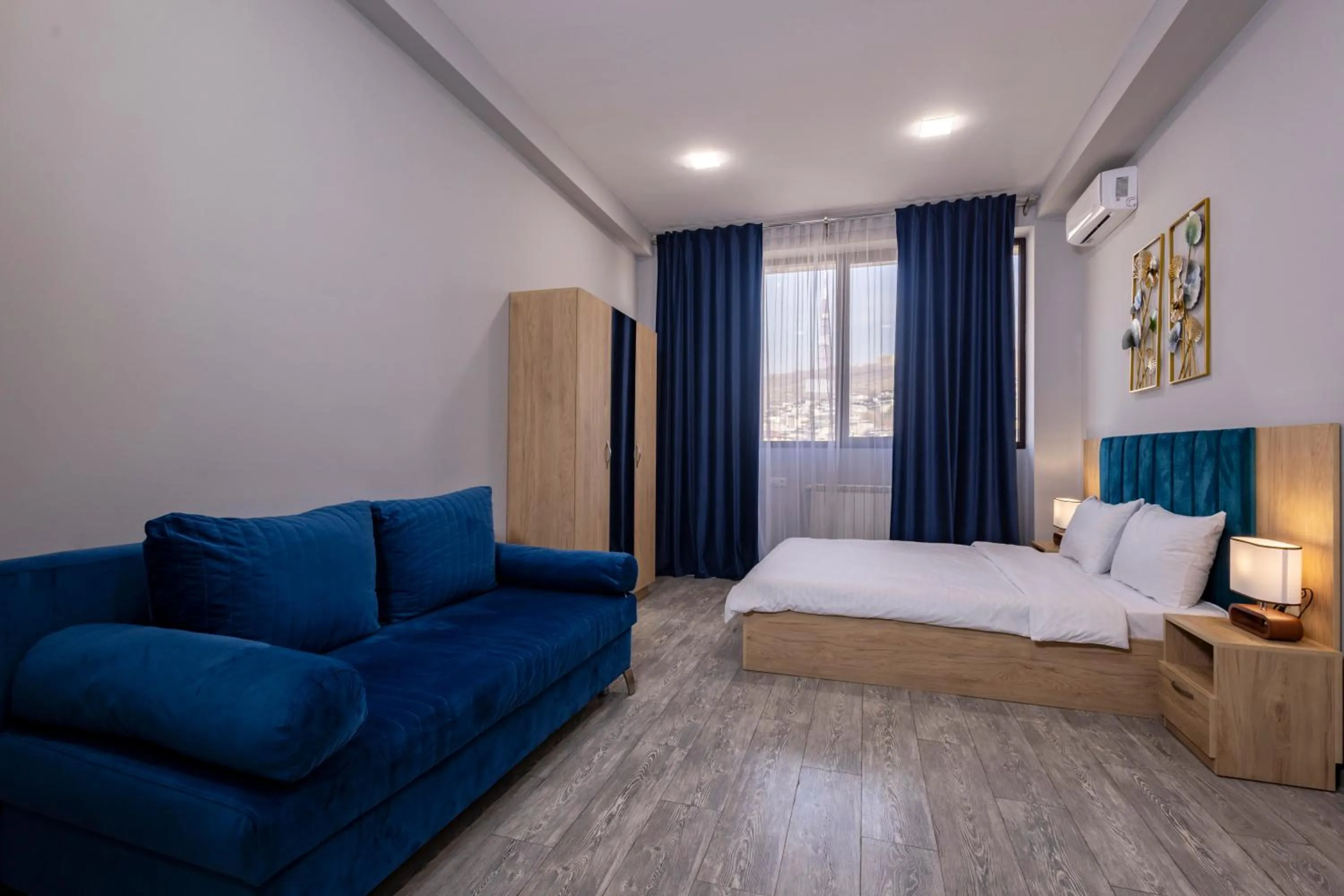 Bed in Horizon Hotel, Yerevan