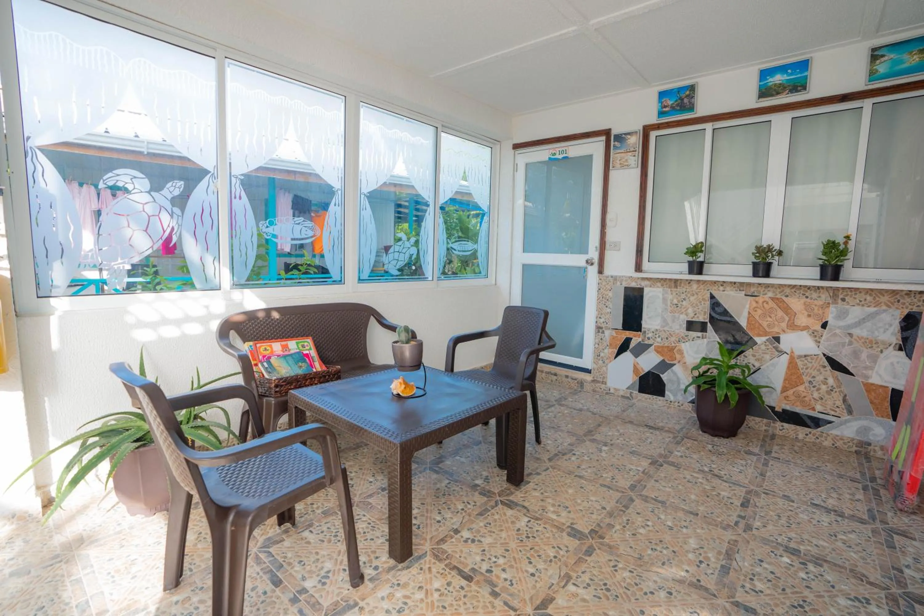 Balcony/Terrace in Posada Jasmina Place