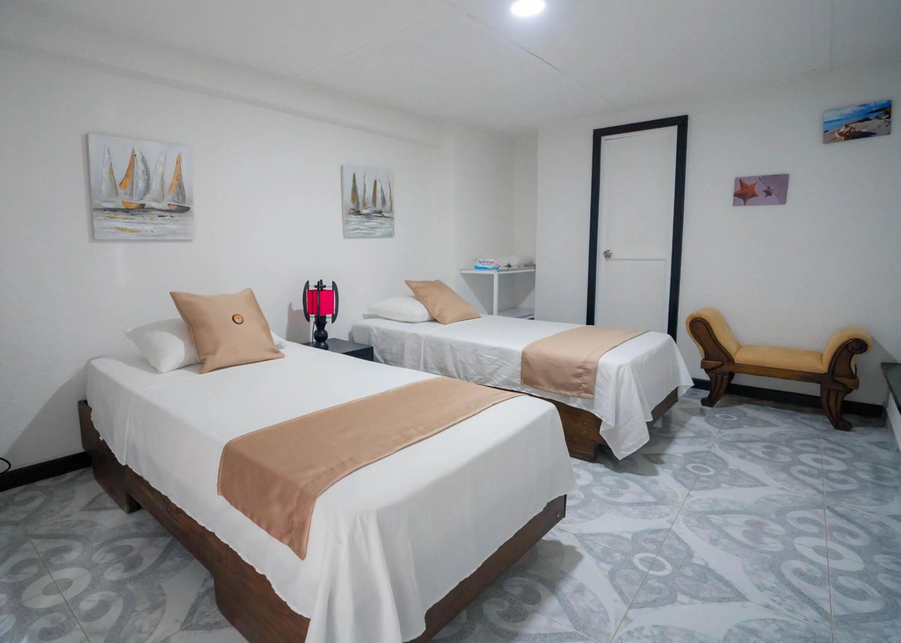 Bedroom, Bed in Posada Jasmina Place