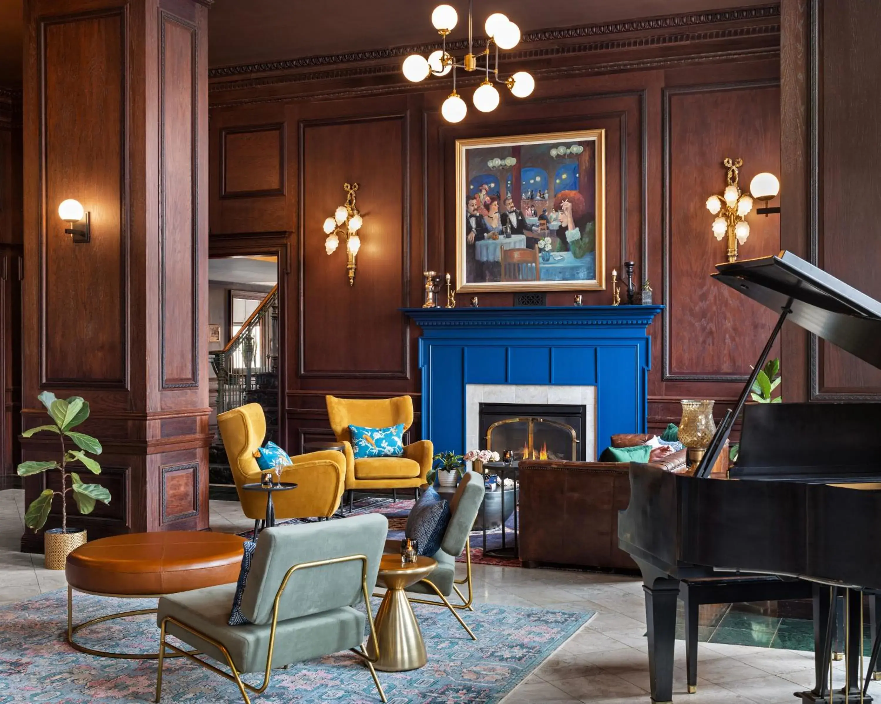 Lobby or reception in Landmark Inn Lobby or reception in Landmark Inn