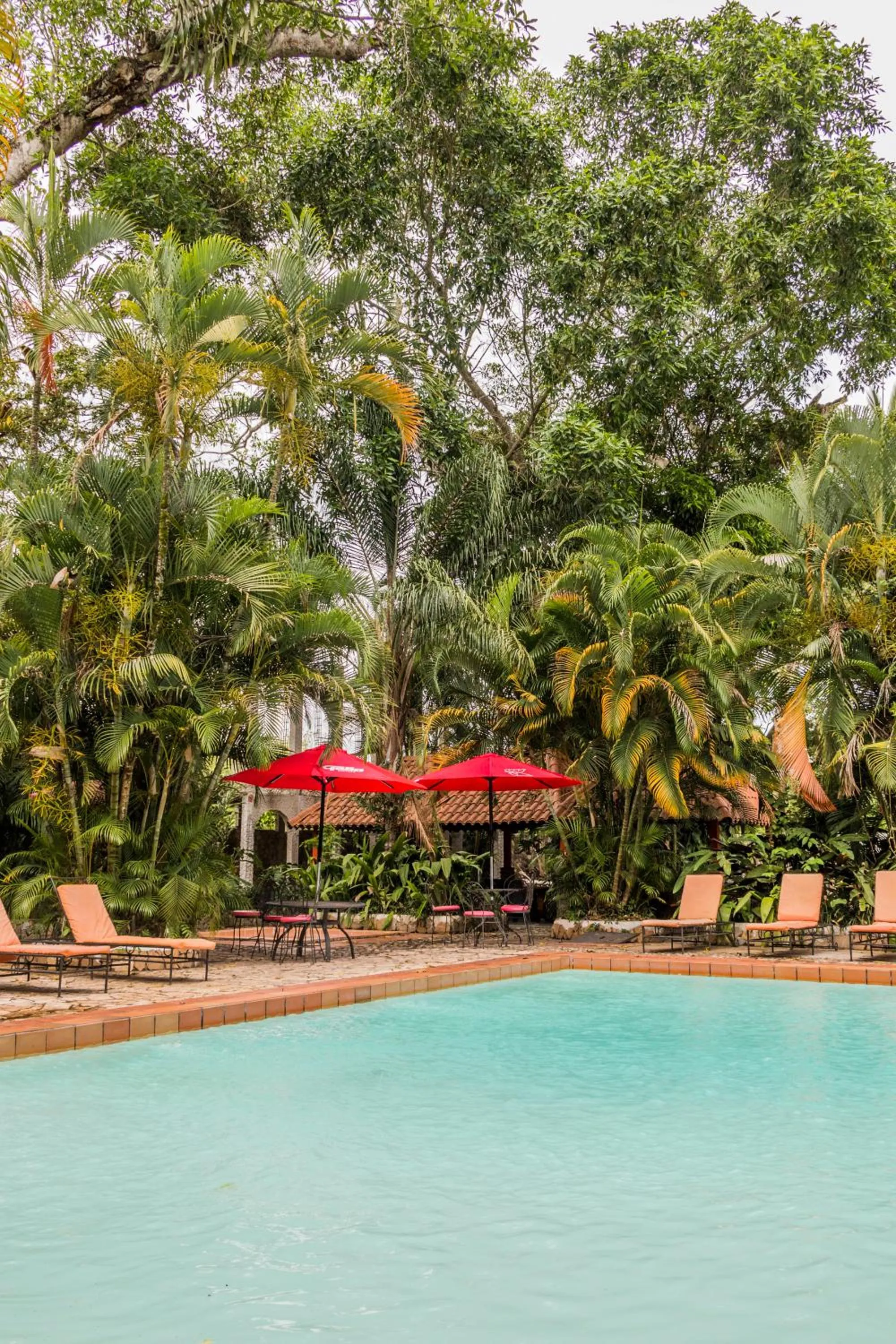 Swimming pool in Hotel Ciudad Blanca