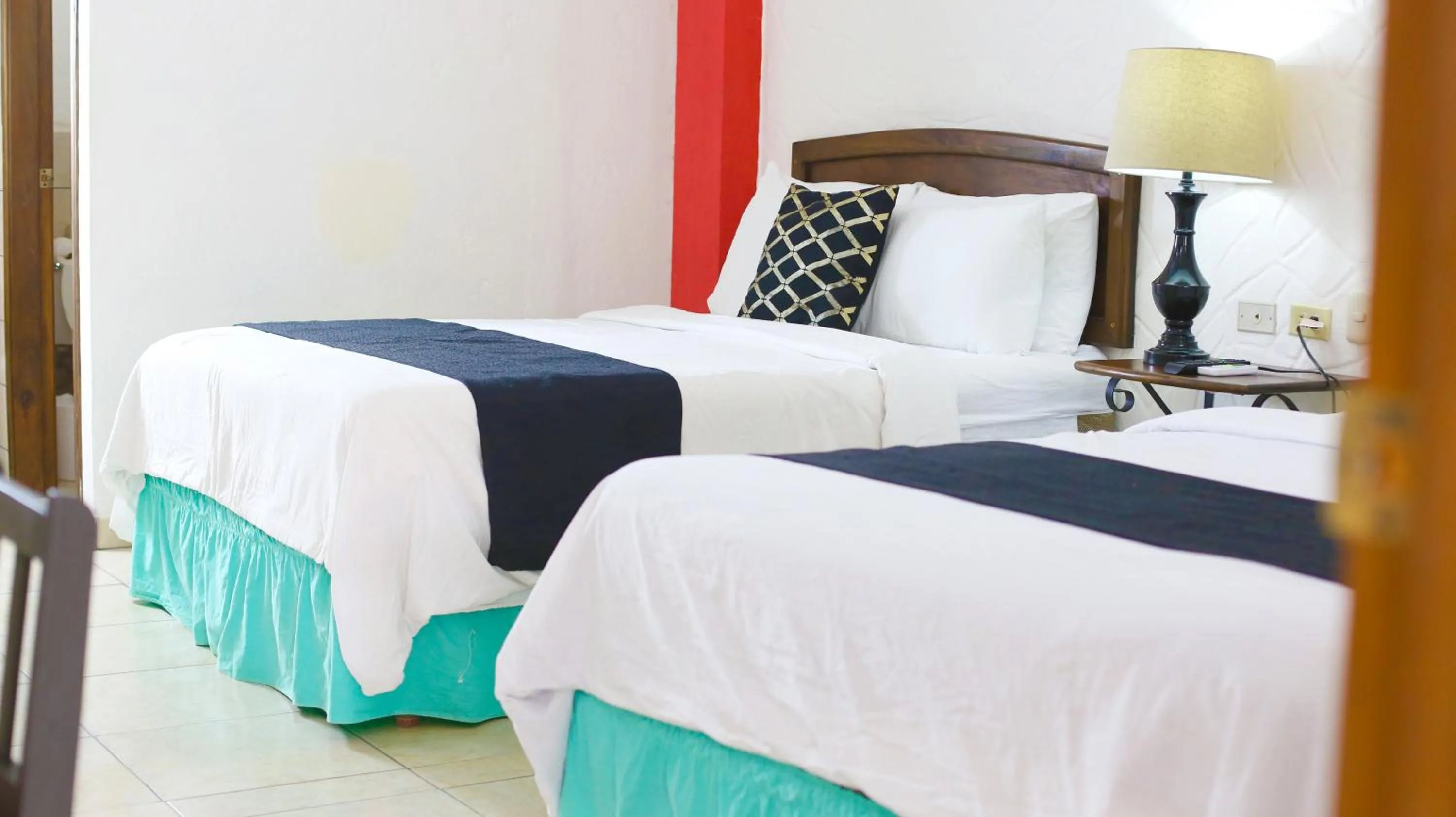 Bed in Hotel Ciudad Blanca