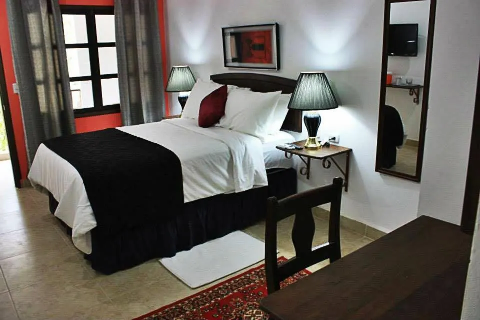 Bed in Hotel Ciudad Blanca
