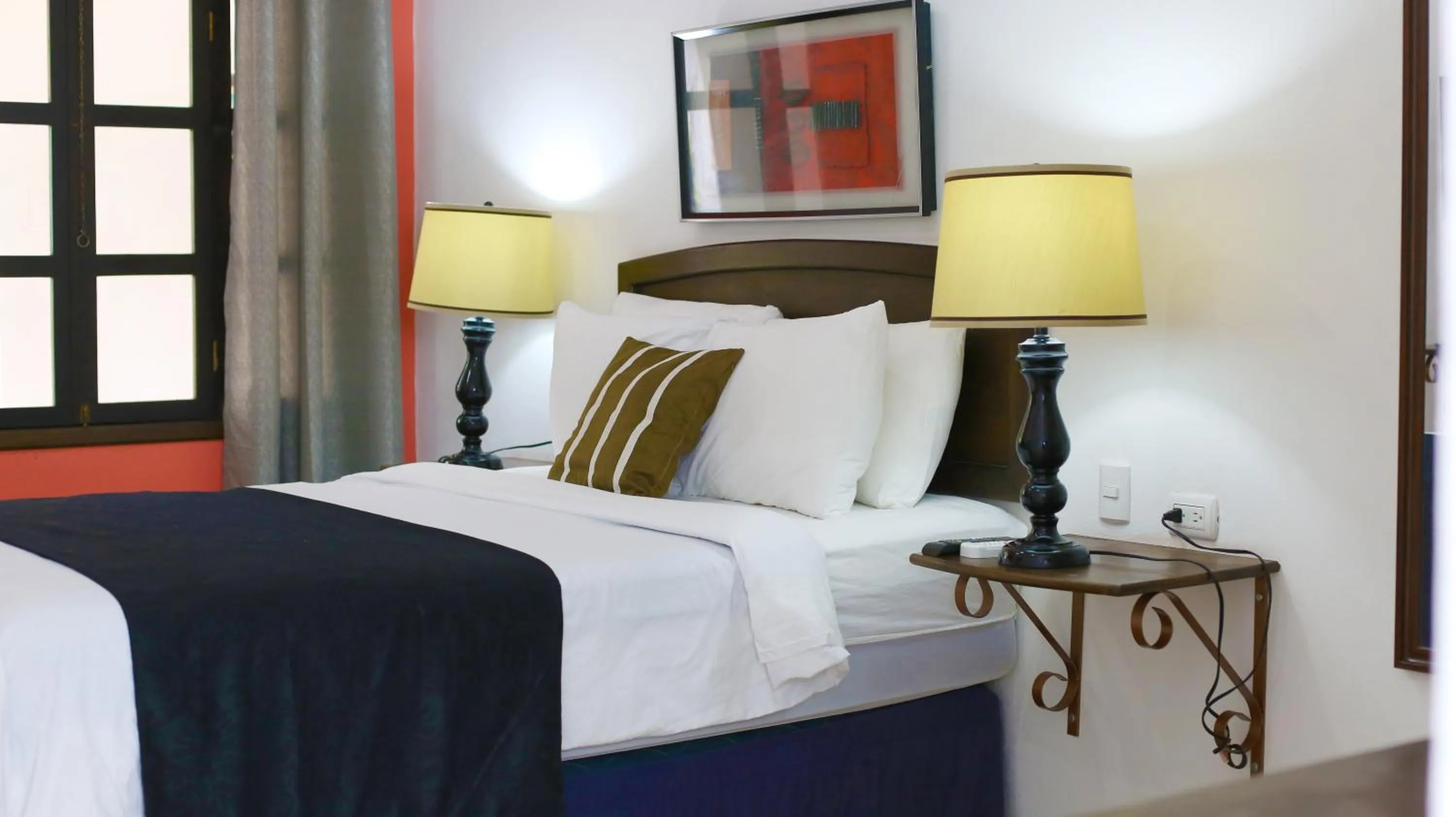 Bed in Hotel Ciudad Blanca