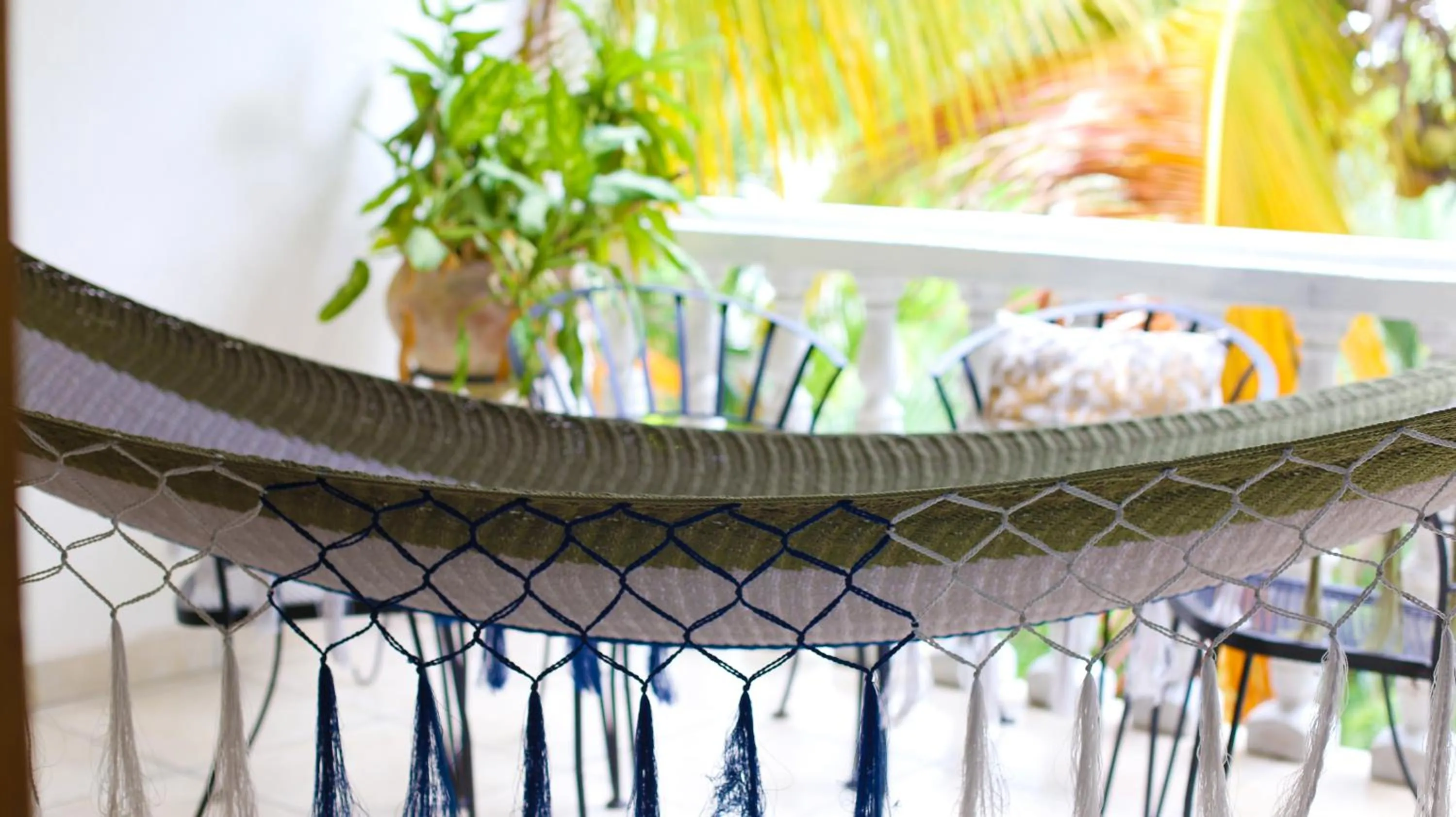 Balcony/Terrace in Hotel Ciudad Blanca