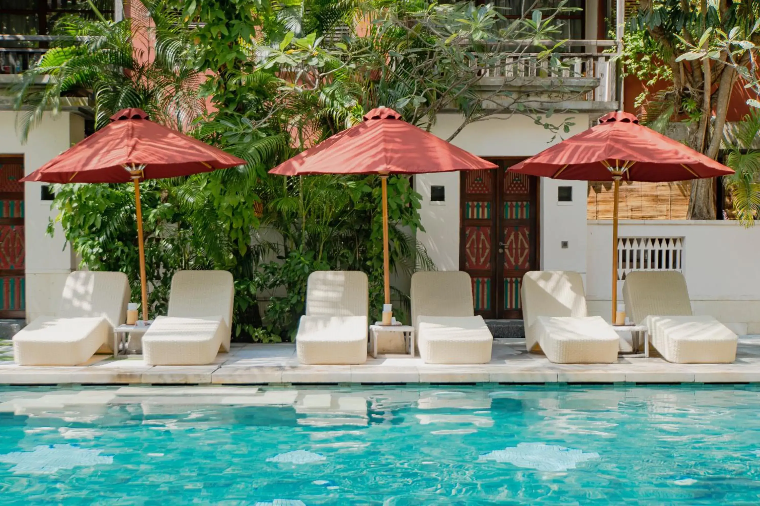 Swimming pool in Amnaya Resort Kuta Swimming pool in Amnaya Resort Kuta