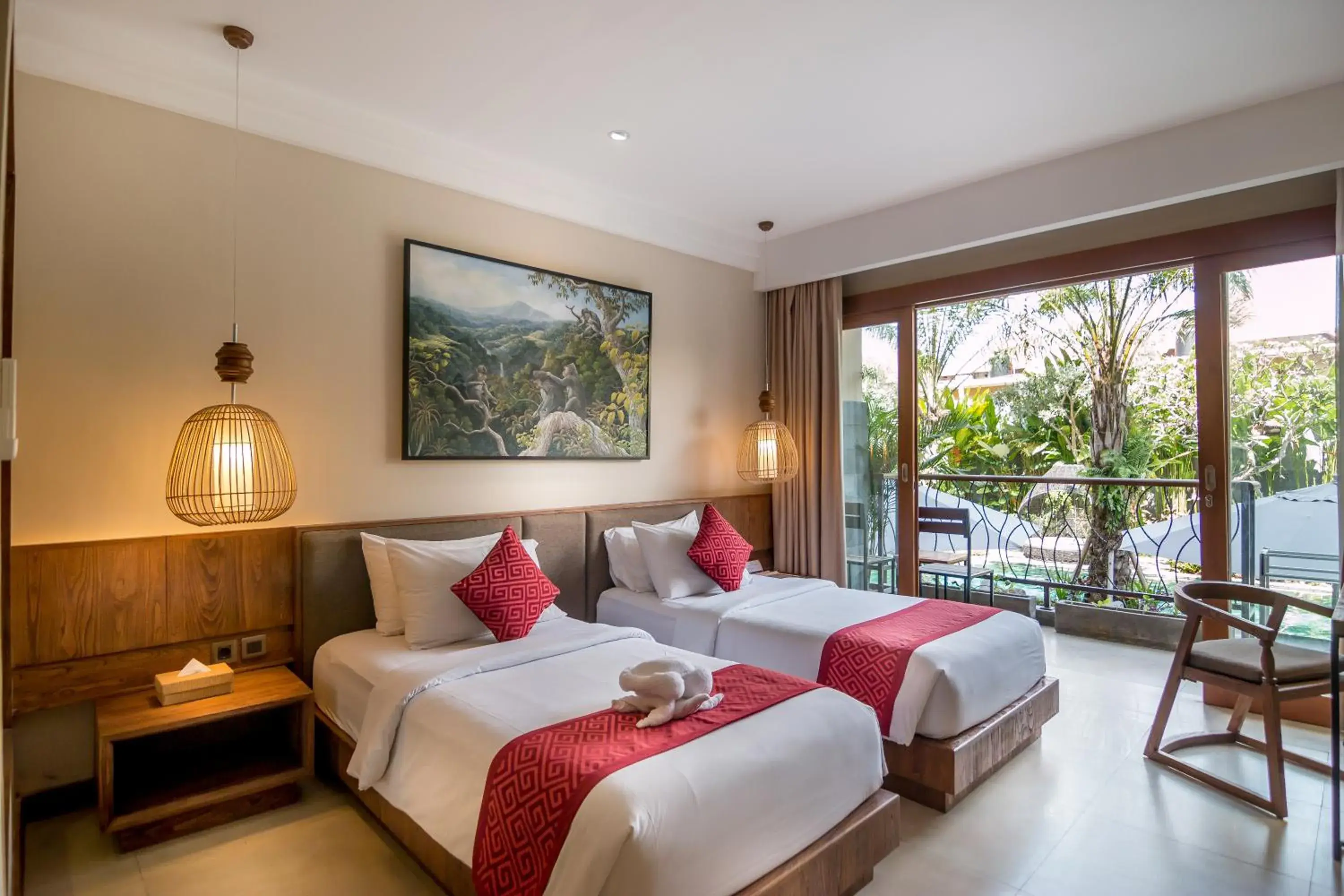 Bedroom, Bed in Anumana Ubud Hotel Bedroom, Bed in Anumana Ubud Hotel