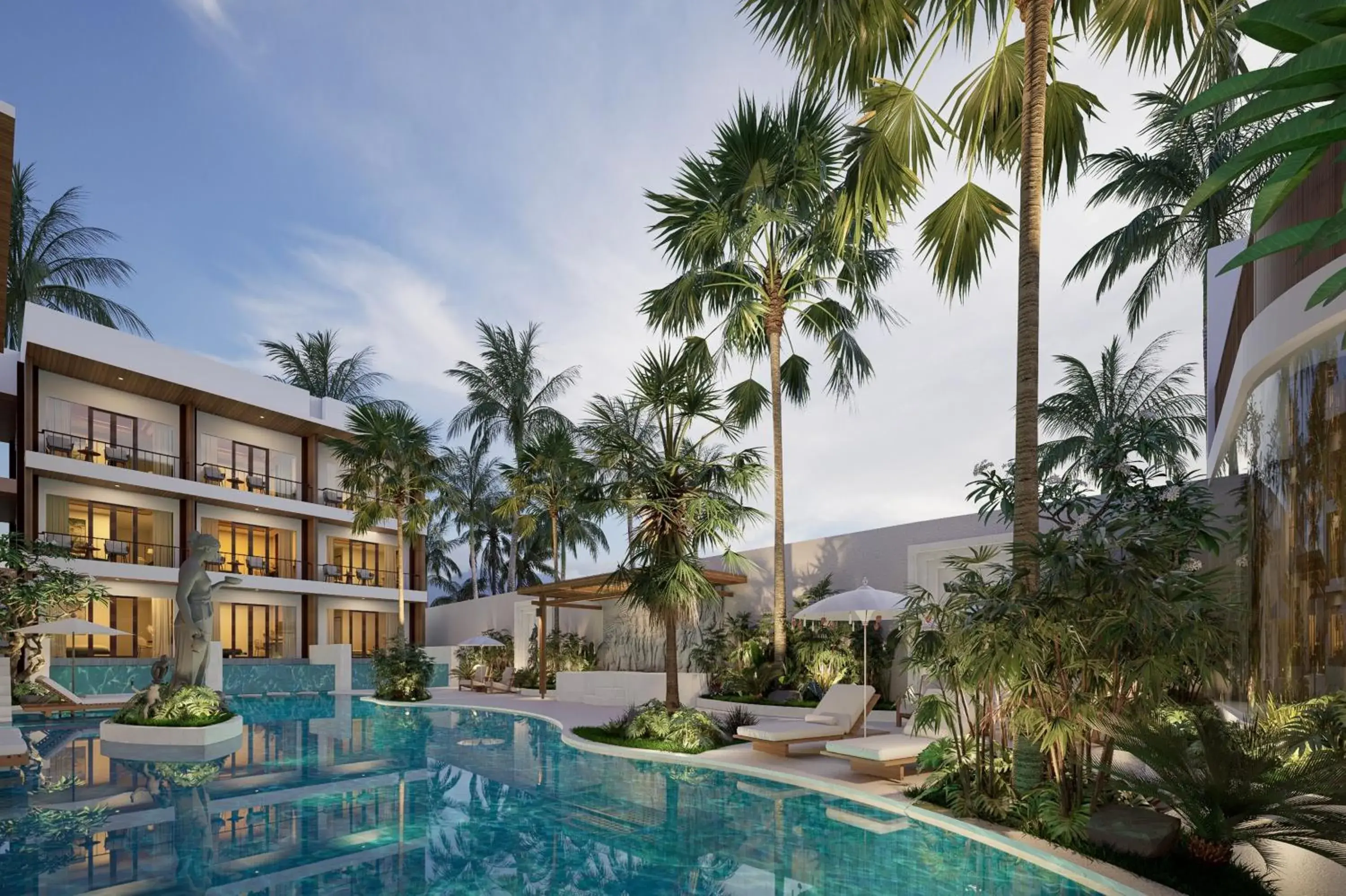 Property building in Anumana Ubud Hotel Property building in Anumana Ubud Hotel