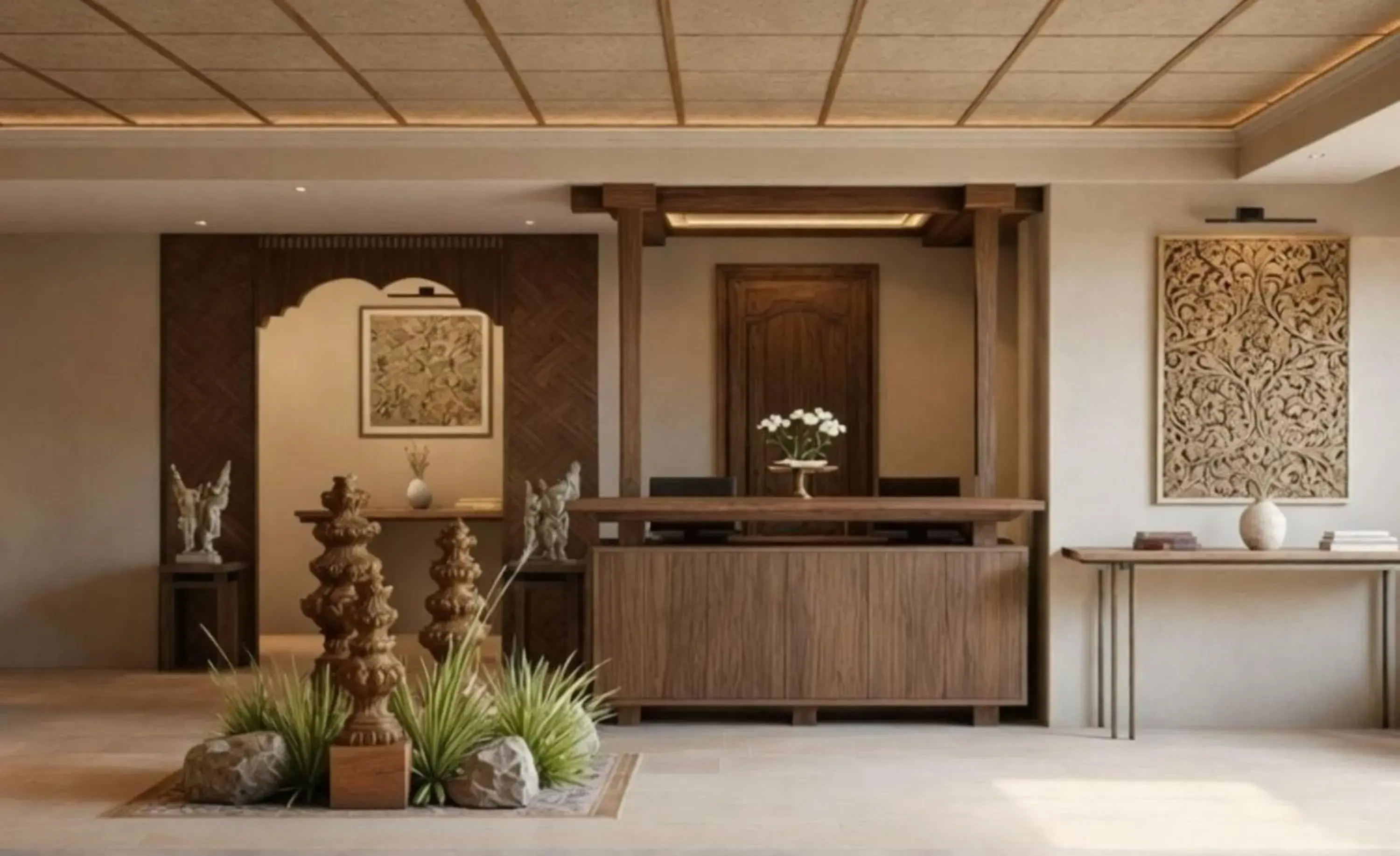 Lobby or reception in Anumana Ubud Hotel Lobby or reception in Anumana Ubud Hotel