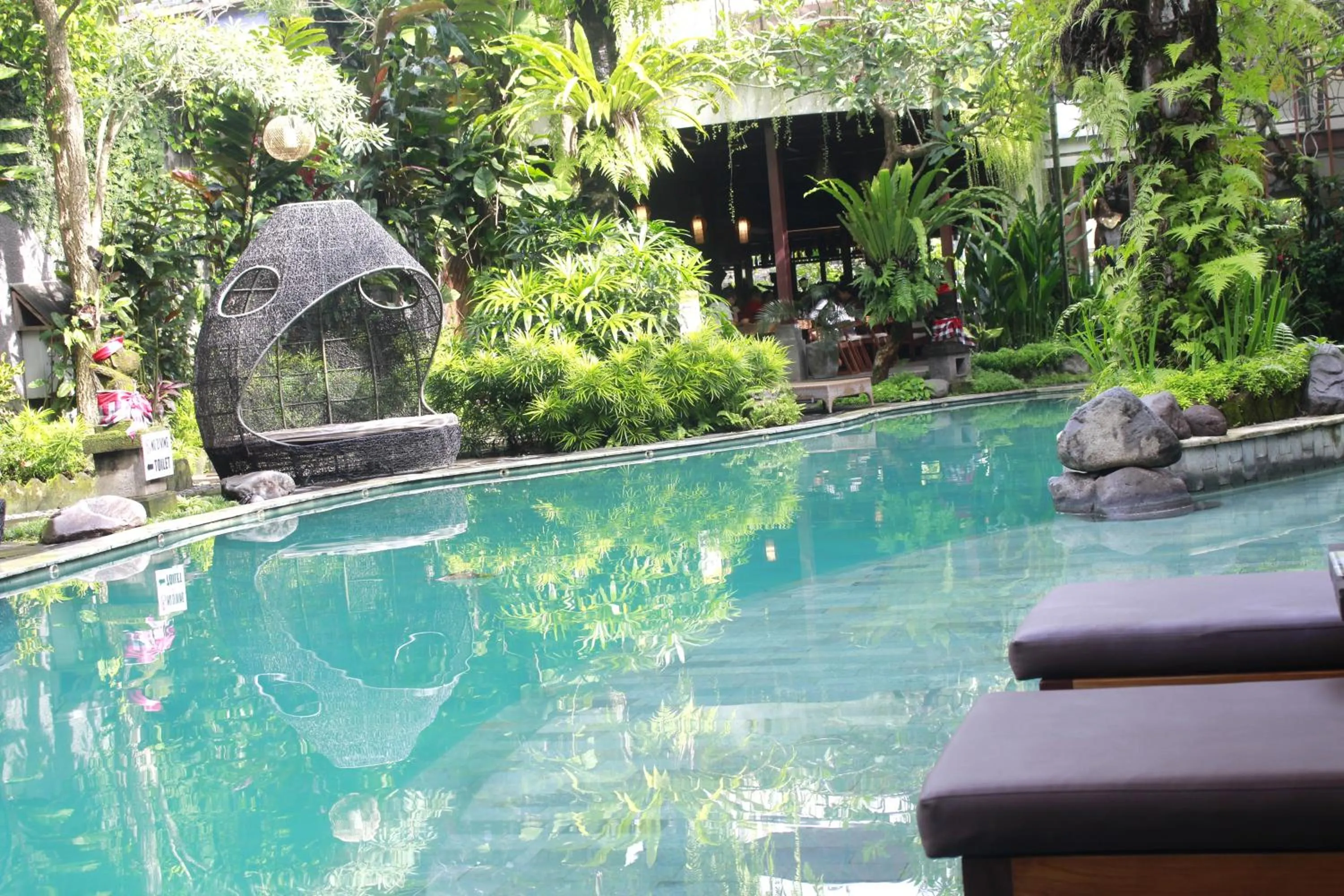 Swimming pool in Anumana Ubud Hotel