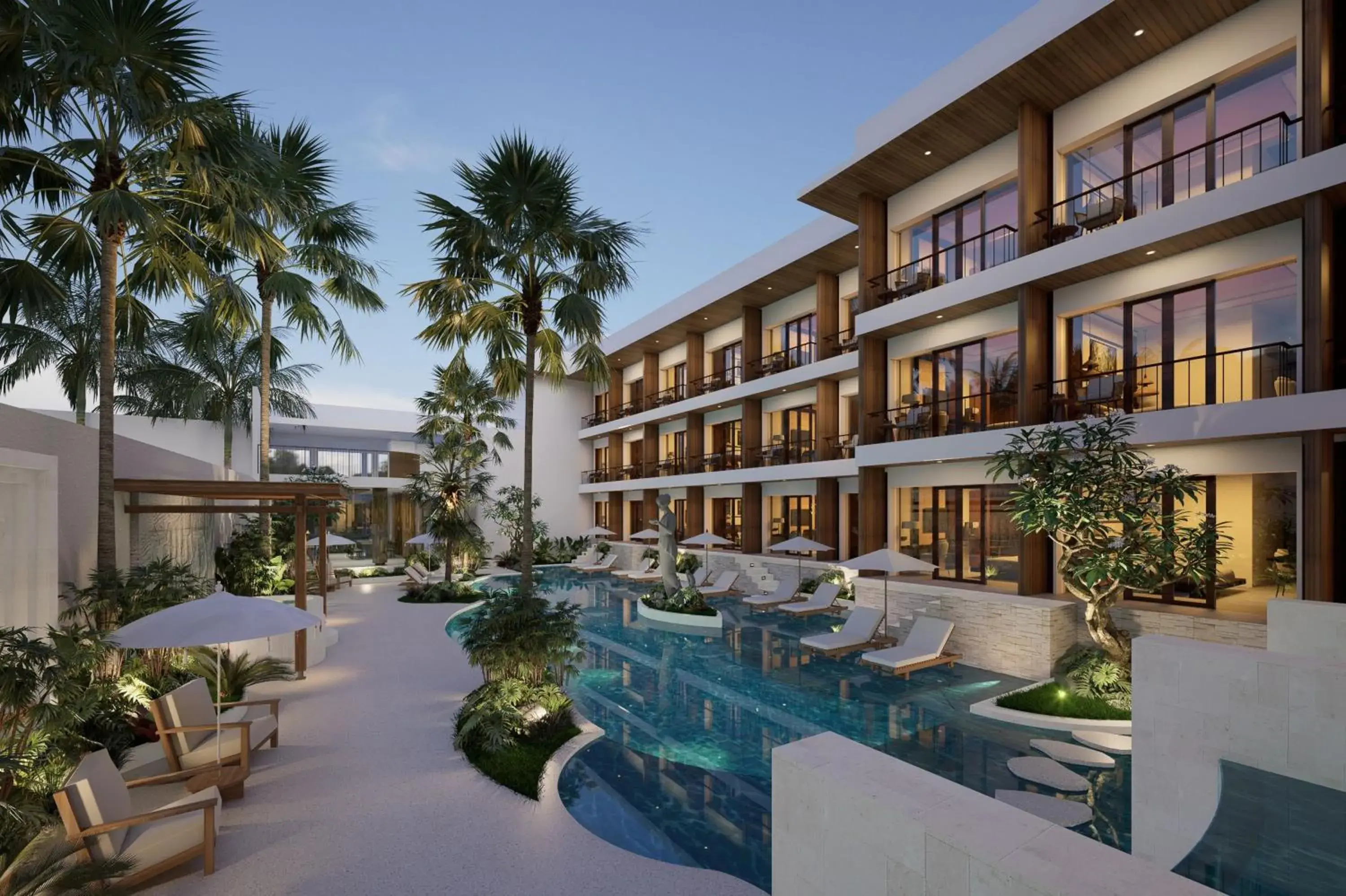 Property building in Anumana Ubud Hotel Property building in Anumana Ubud Hotel