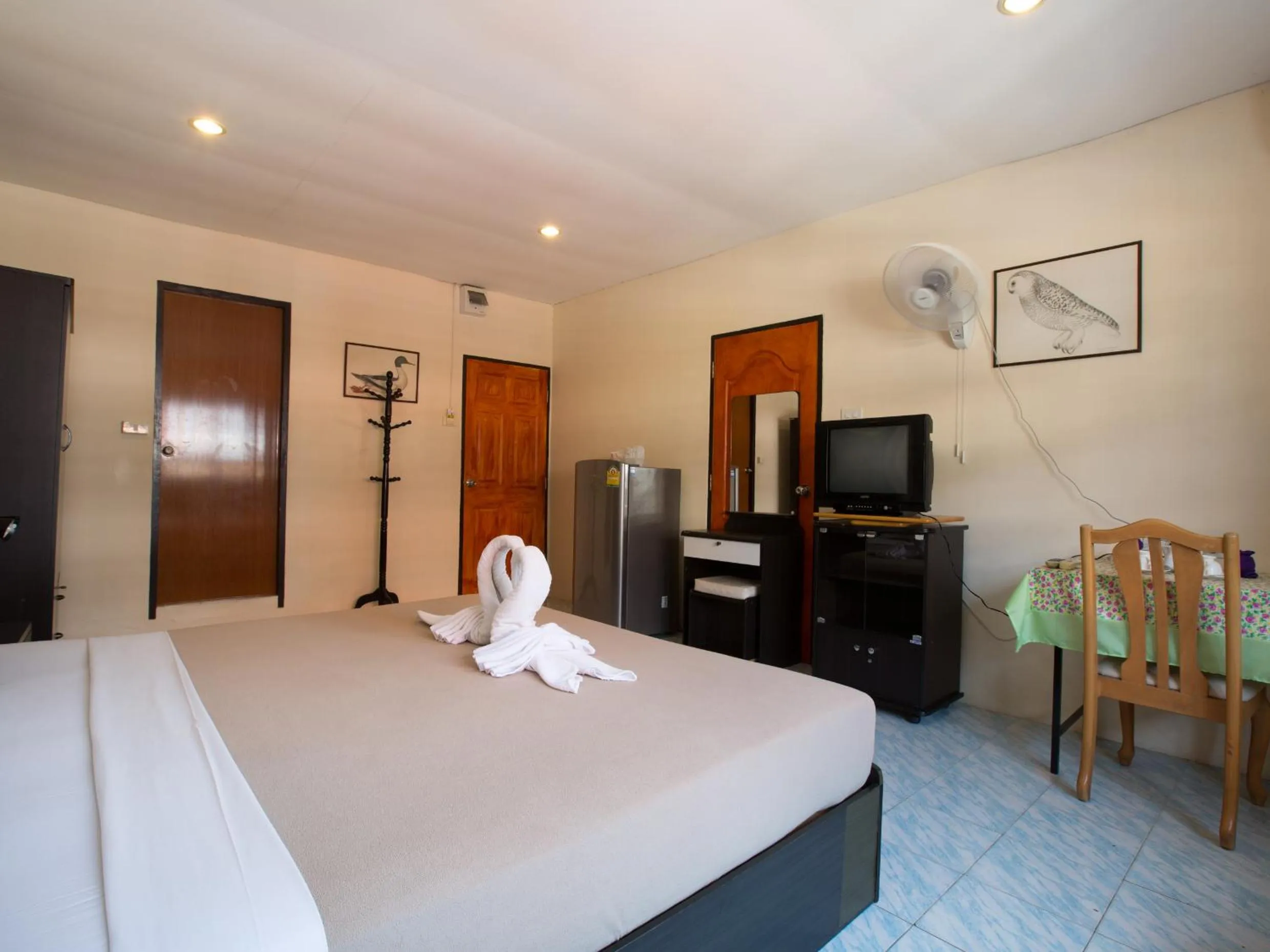 Bed in Stefan's Guesthouse