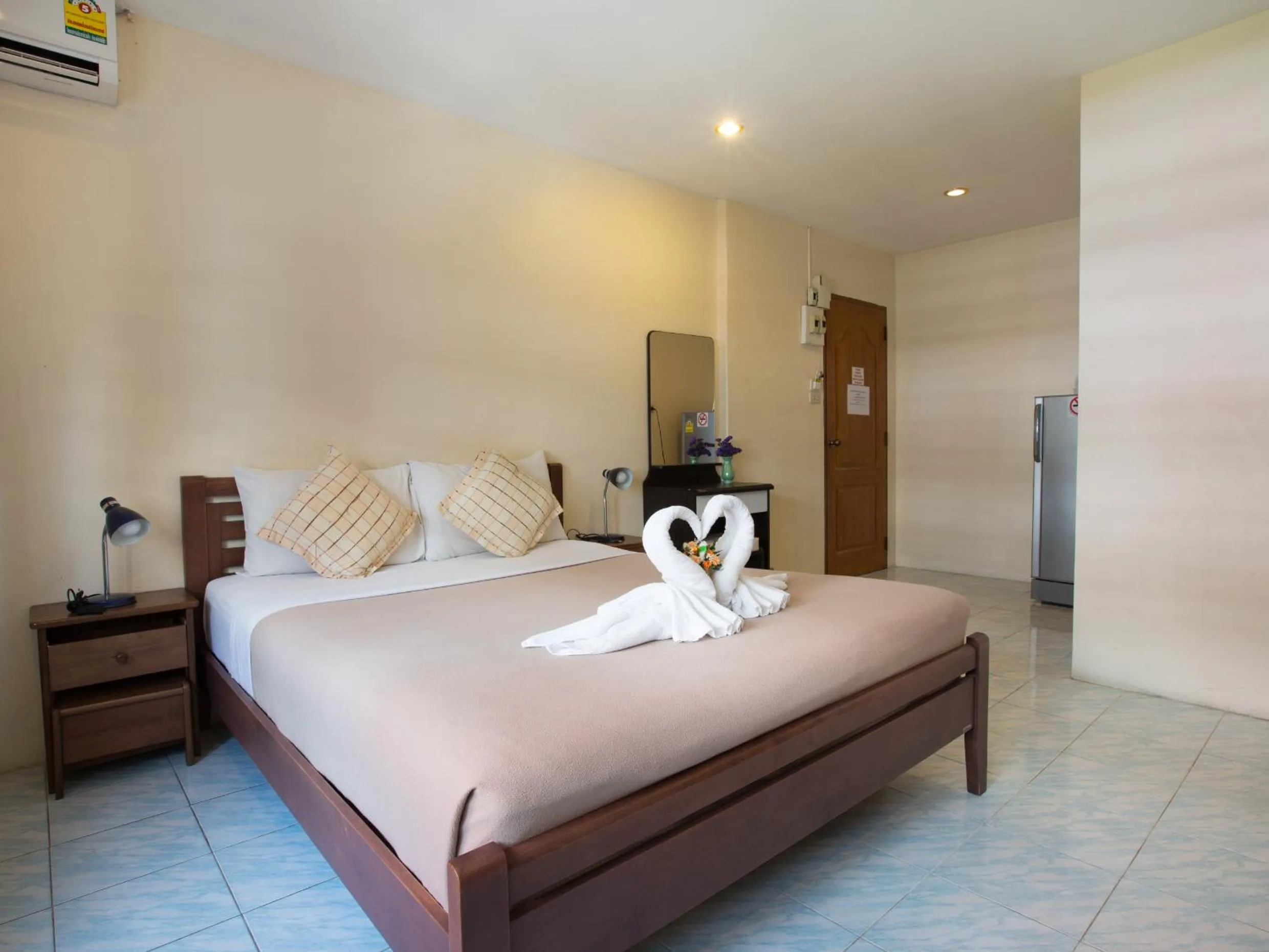 Bed in Stefan's Guesthouse