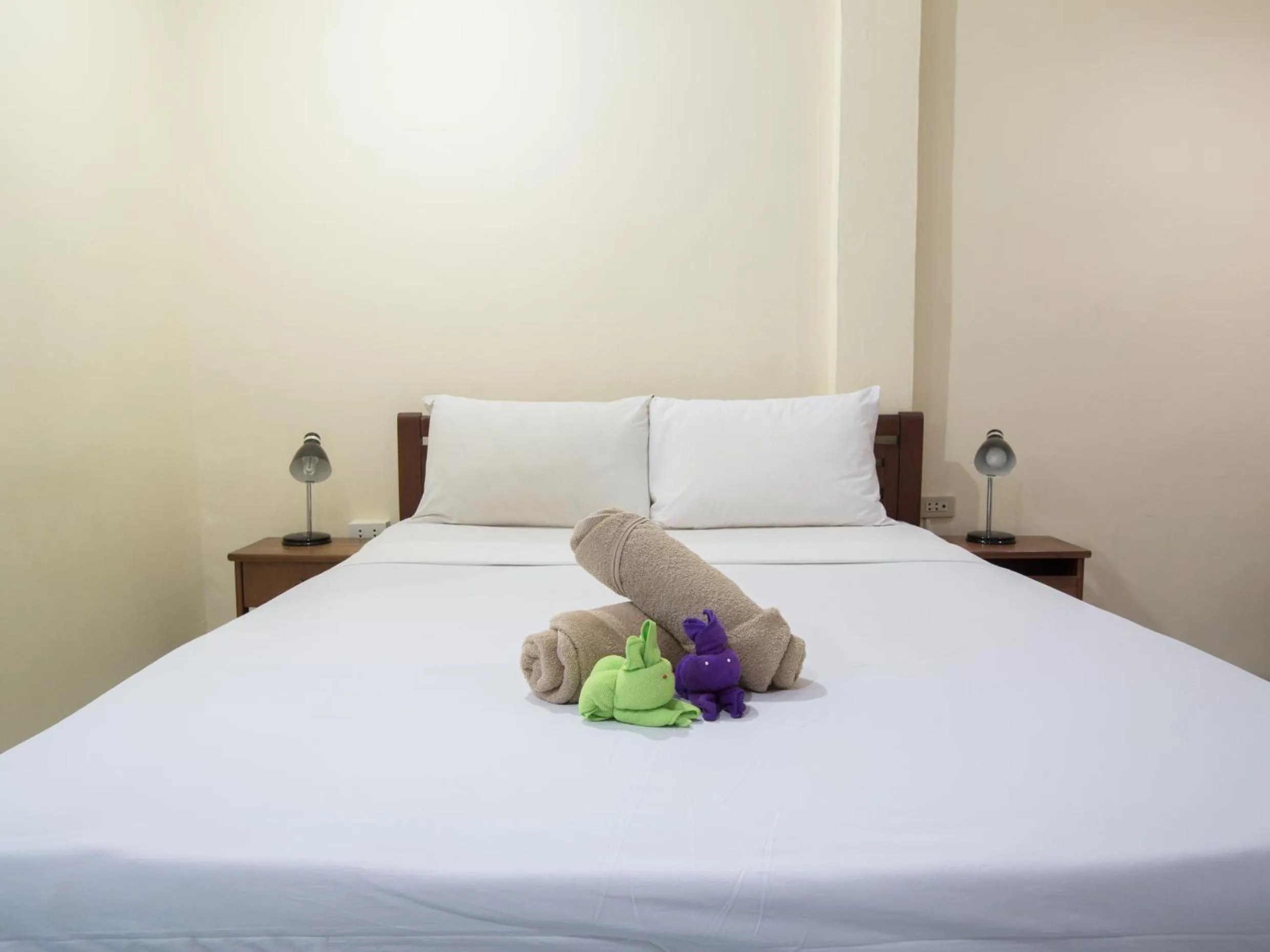 Bed in Stefan's Guesthouse