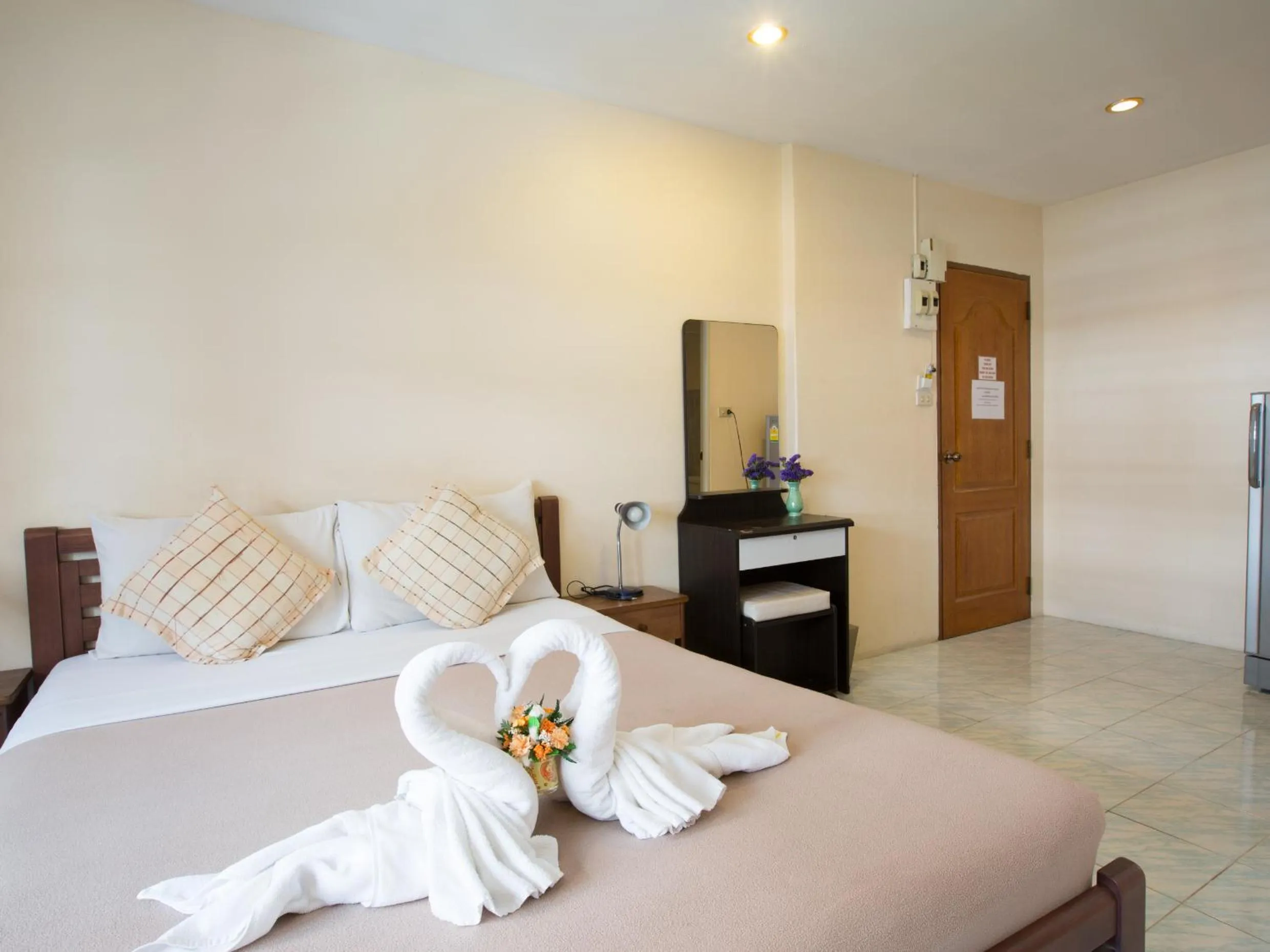 Bed in Stefan's Guesthouse