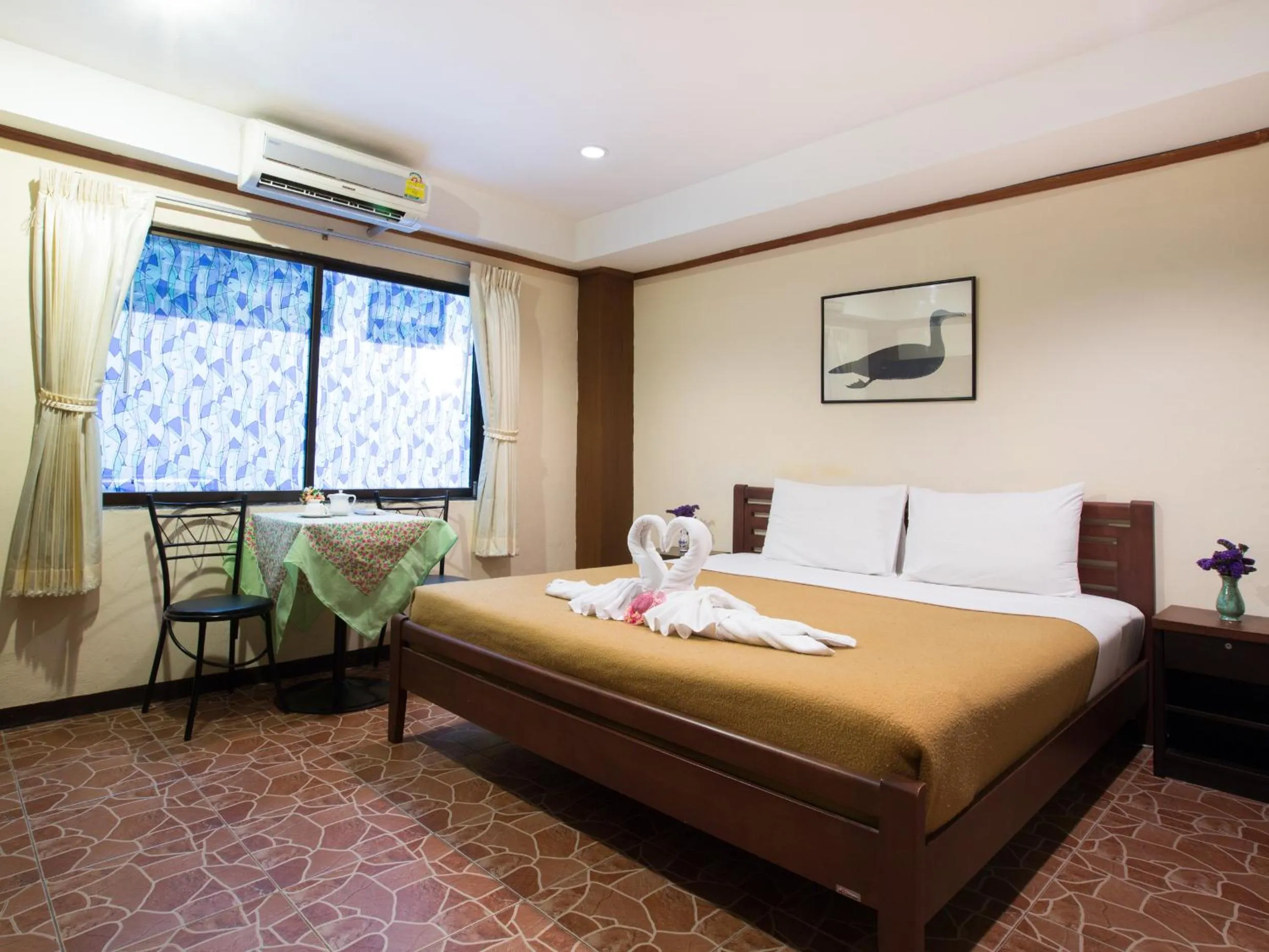 Bed in Stefan's Guesthouse