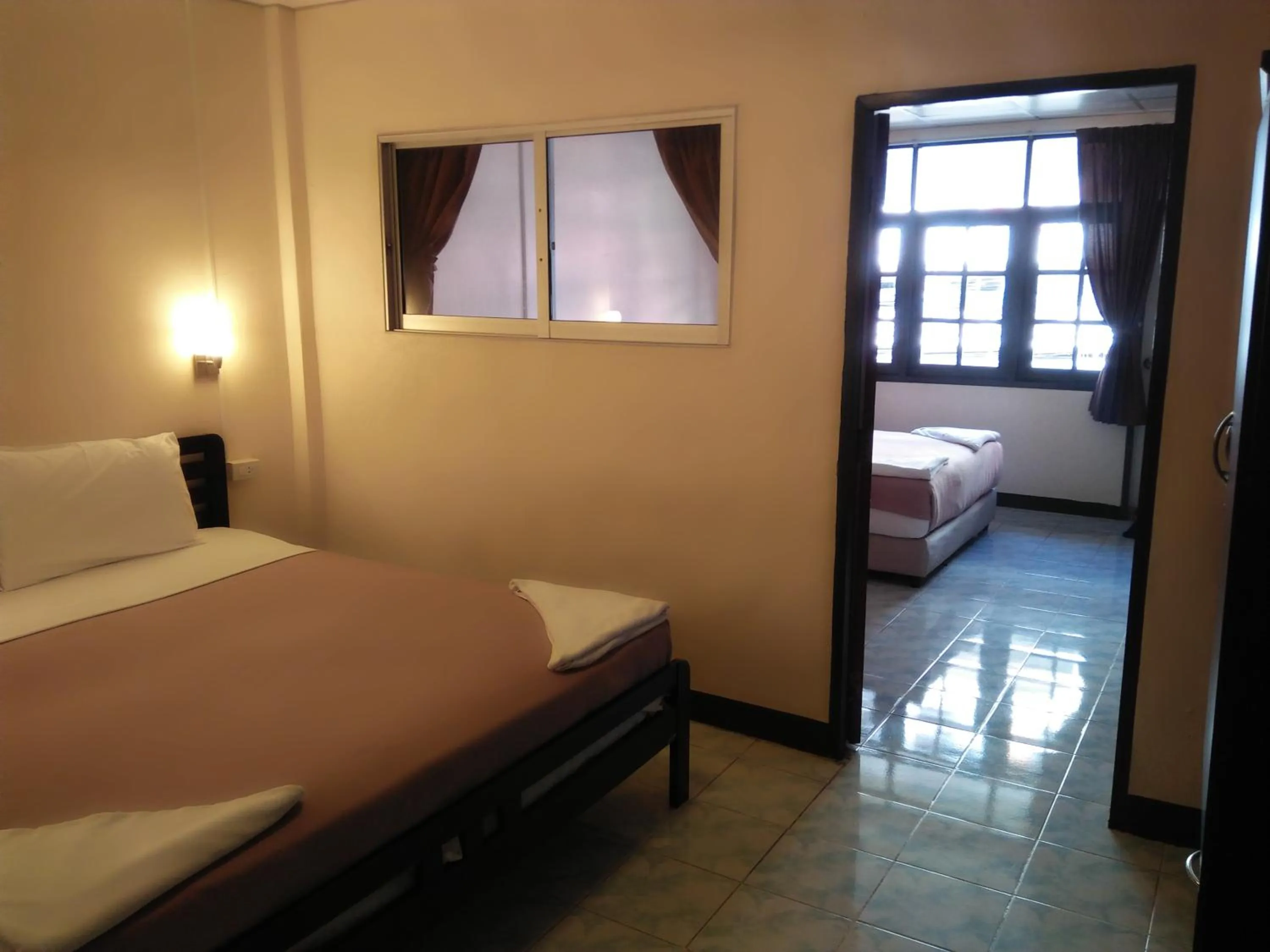 Bed in Stefan's Guesthouse