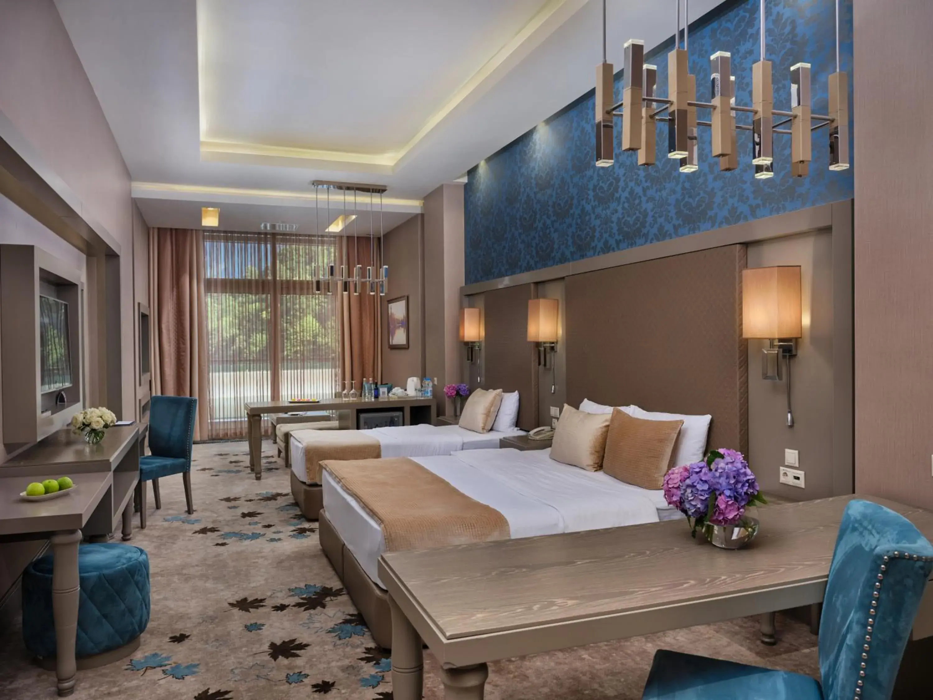 Bed in Qafqaz Tufandag Mountain Resort Hotel Bed in Qafqaz Tufandag Mountain Resort Hotel