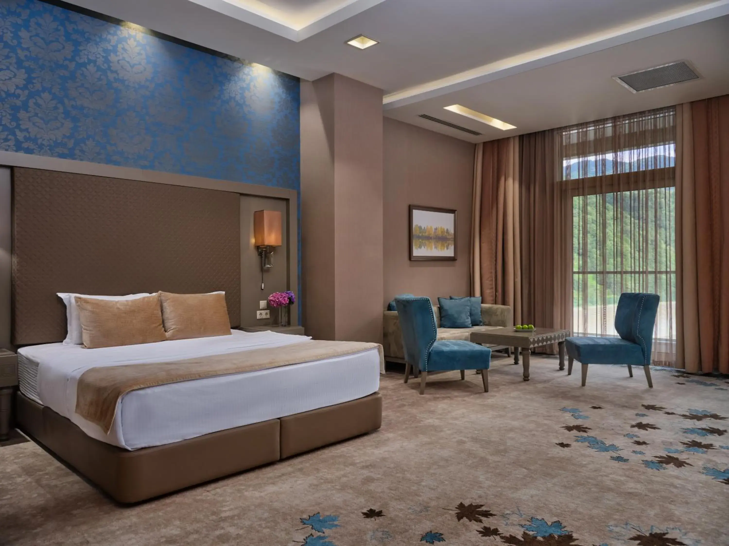 Bed in Qafqaz Tufandag Mountain Resort Hotel Bed in Qafqaz Tufandag Mountain Resort Hotel