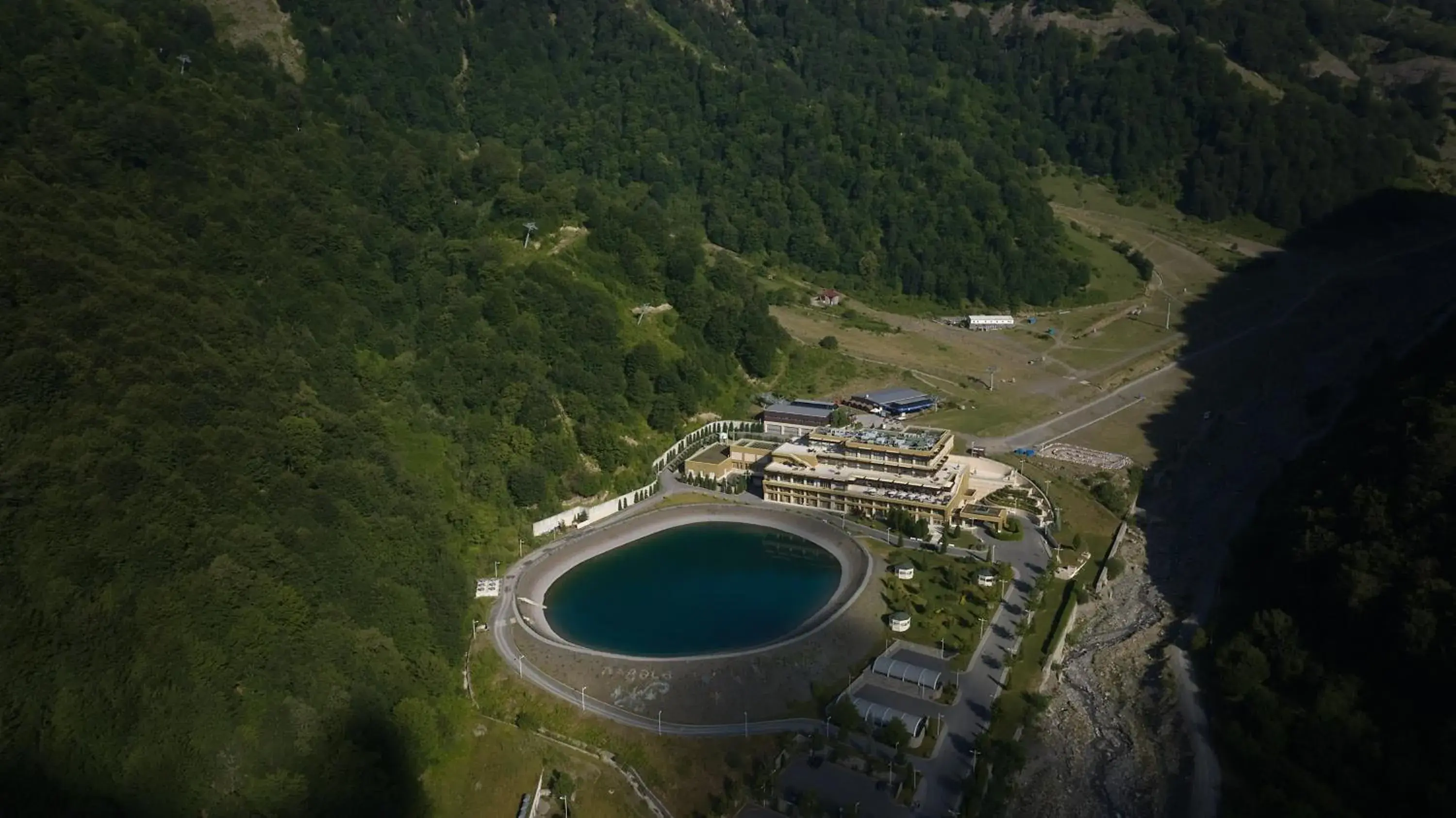 Property building in Qafqaz Tufandag Mountain Resort Hotel Property building in Qafqaz Tufandag Mountain Resort Hotel