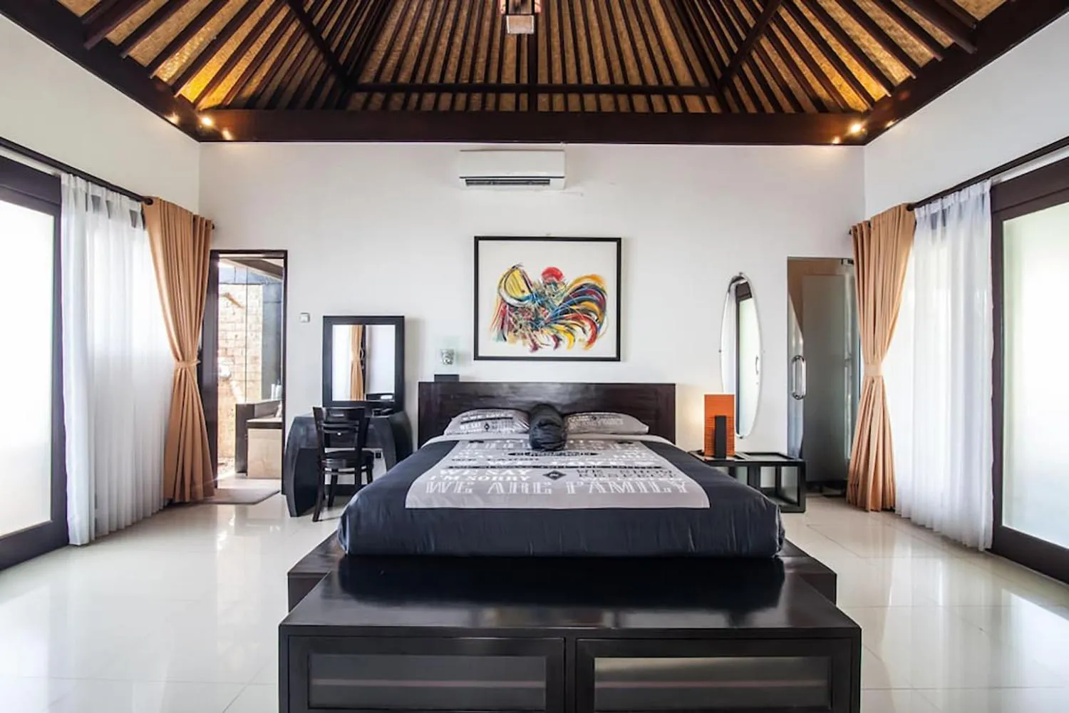 Bedroom, Bed in Villa L'Orange Bali