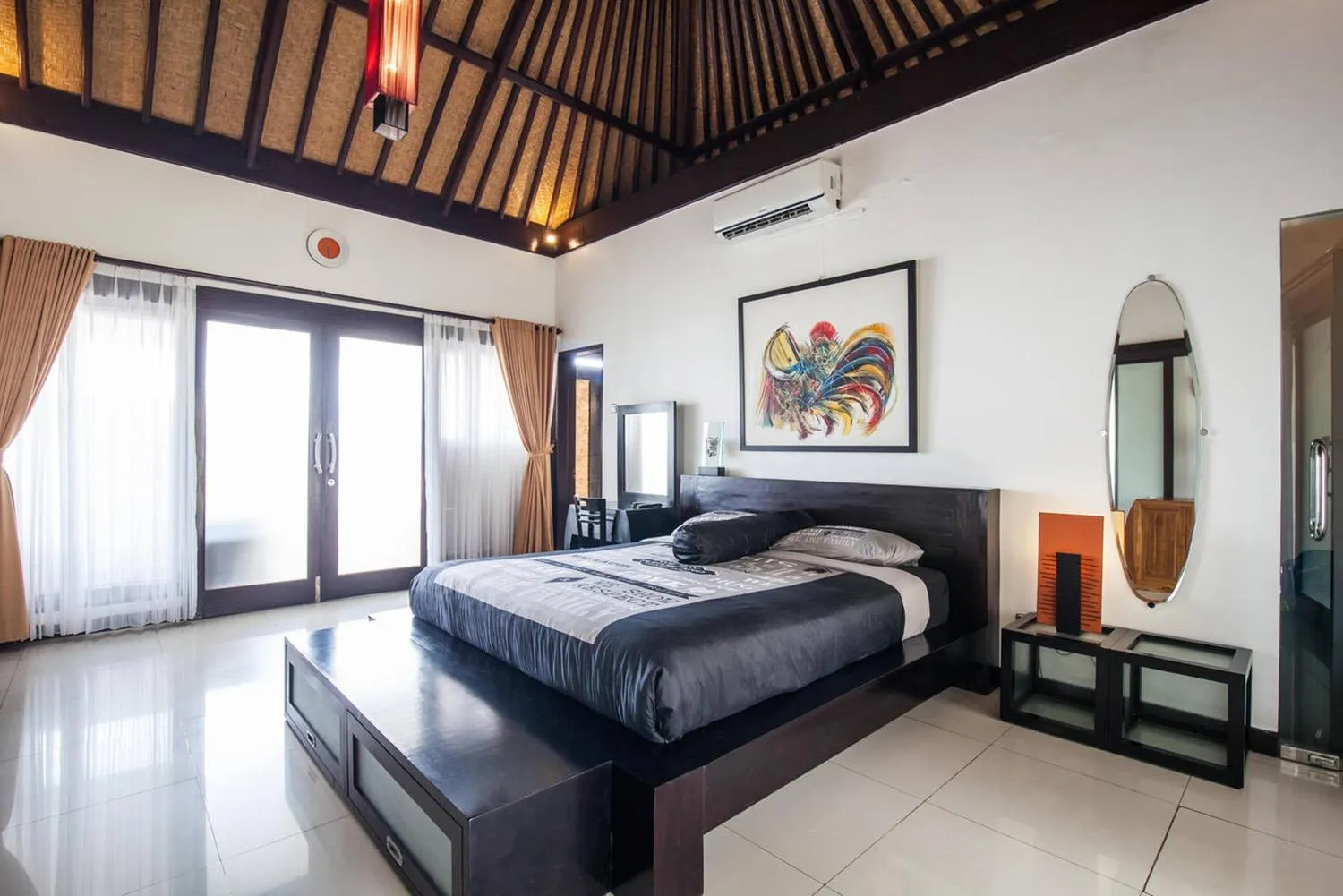 Bedroom, Bed in Villa L'Orange Bali