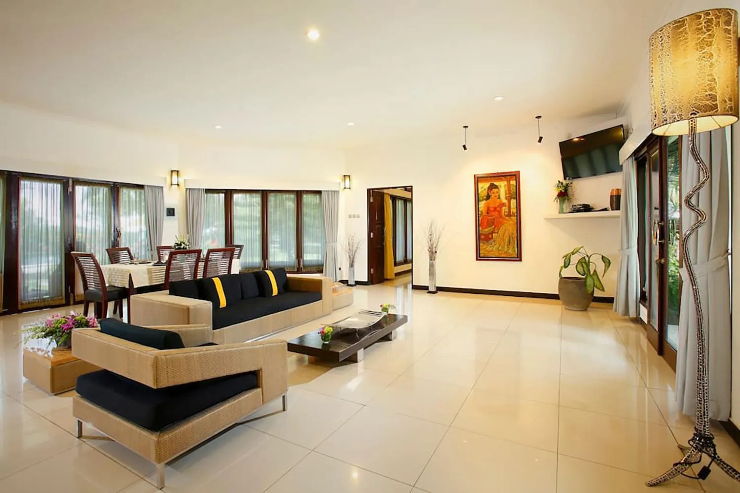 TV and multimedia in Villa L'Orange Bali