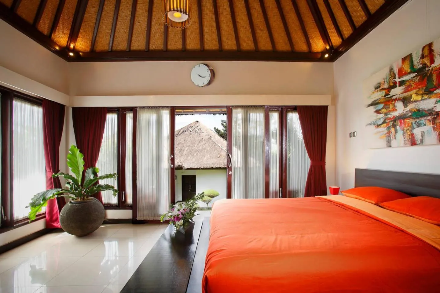 Bed in Villa L'Orange Bali