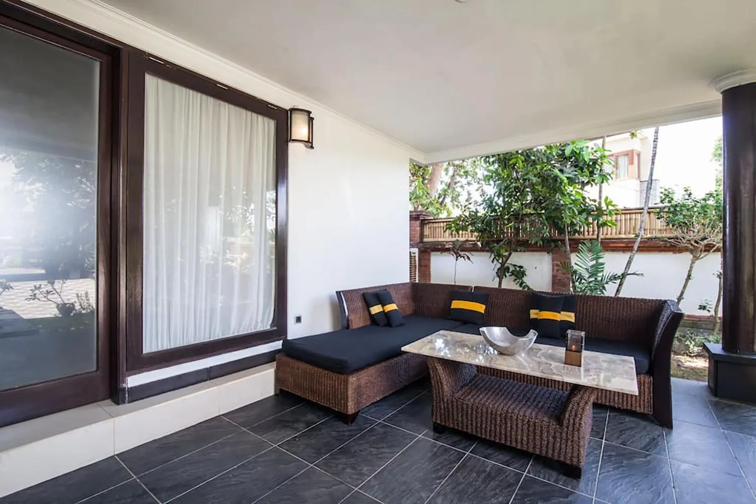 Balcony/Terrace in Villa L'Orange Bali