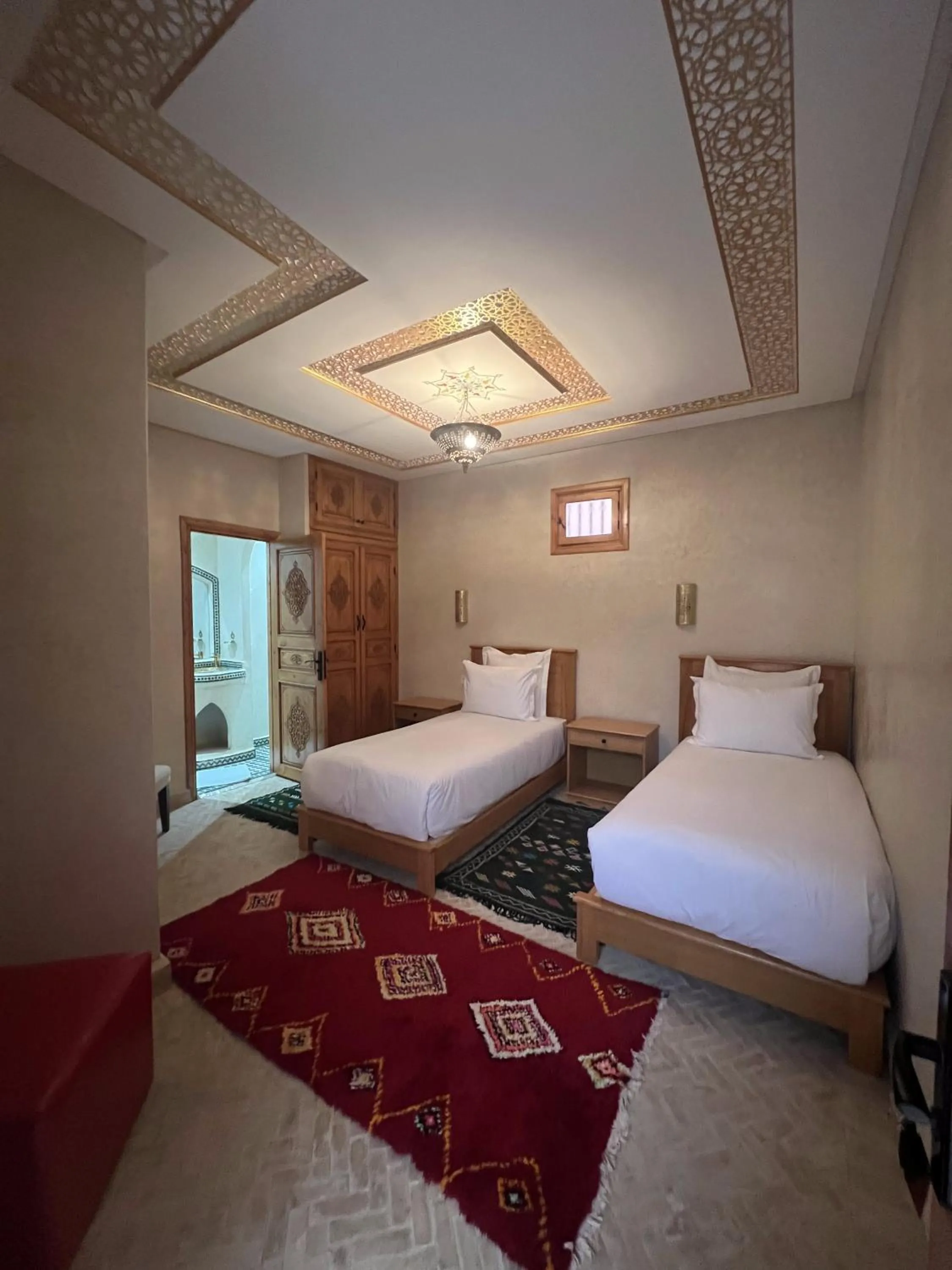 Photo of the whole room, Bed in Riad Rose Mati