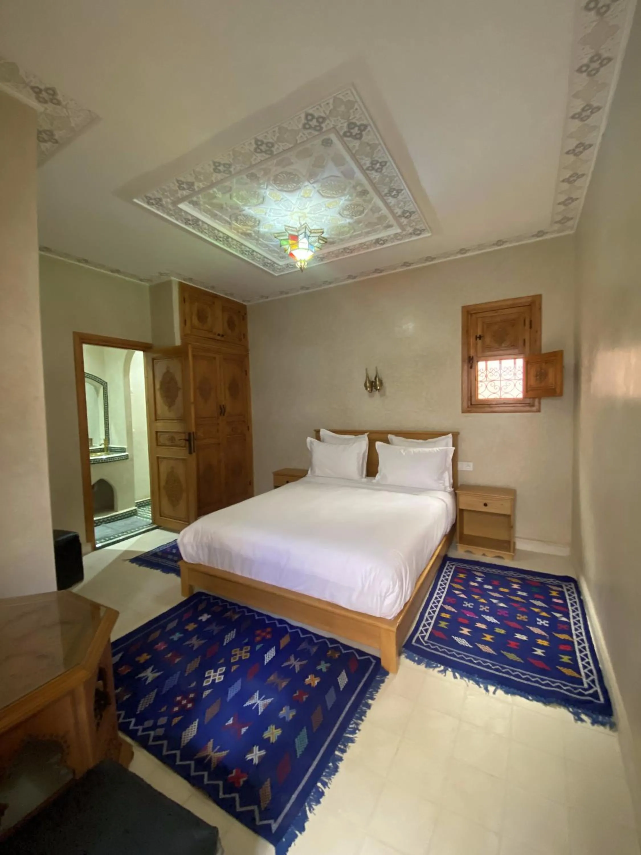 Photo of the whole room, Bed in Riad Rose Mati