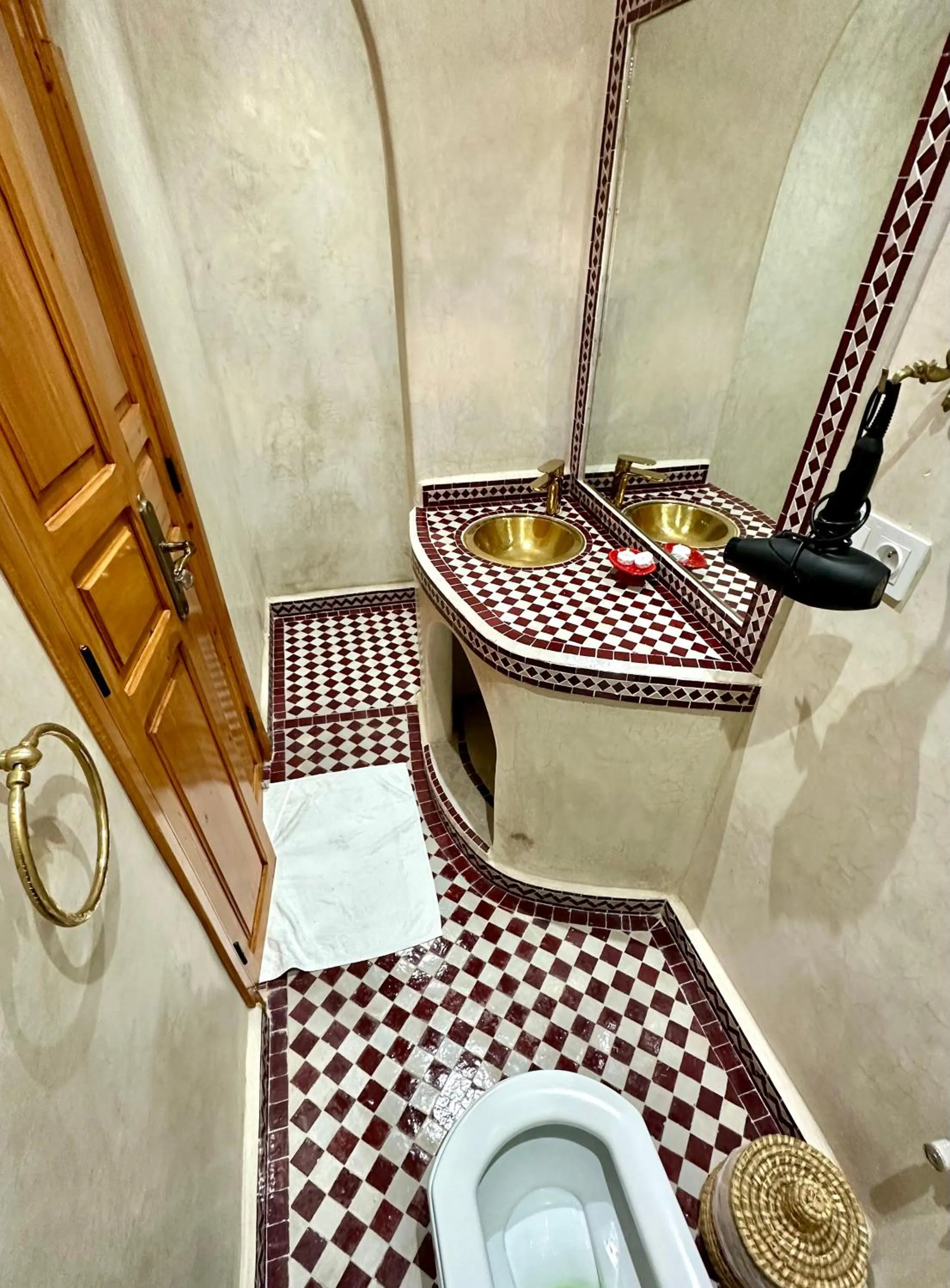 Bathroom in Riad Rose Mati