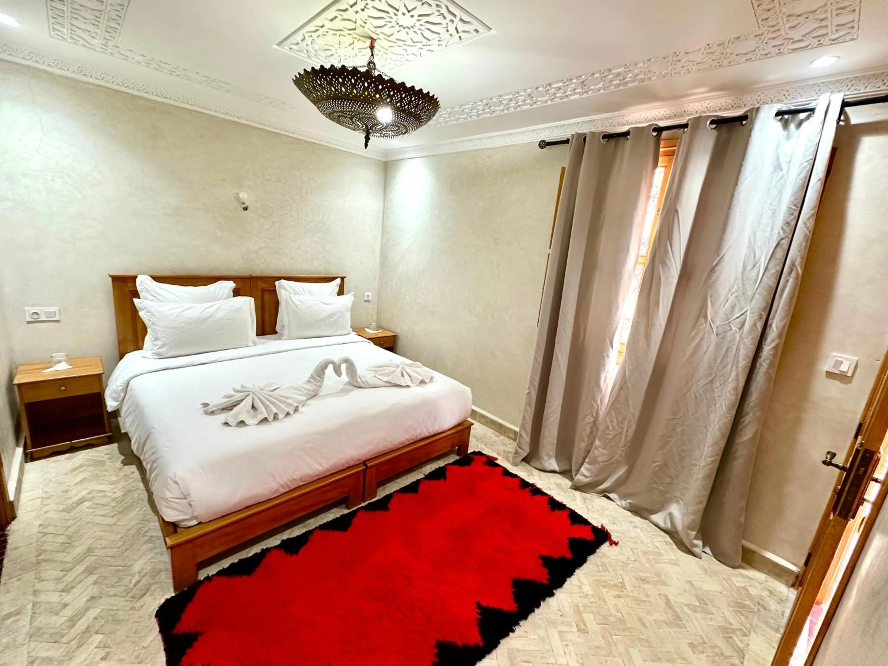Photo of the whole room, Bed in Riad Rose Mati