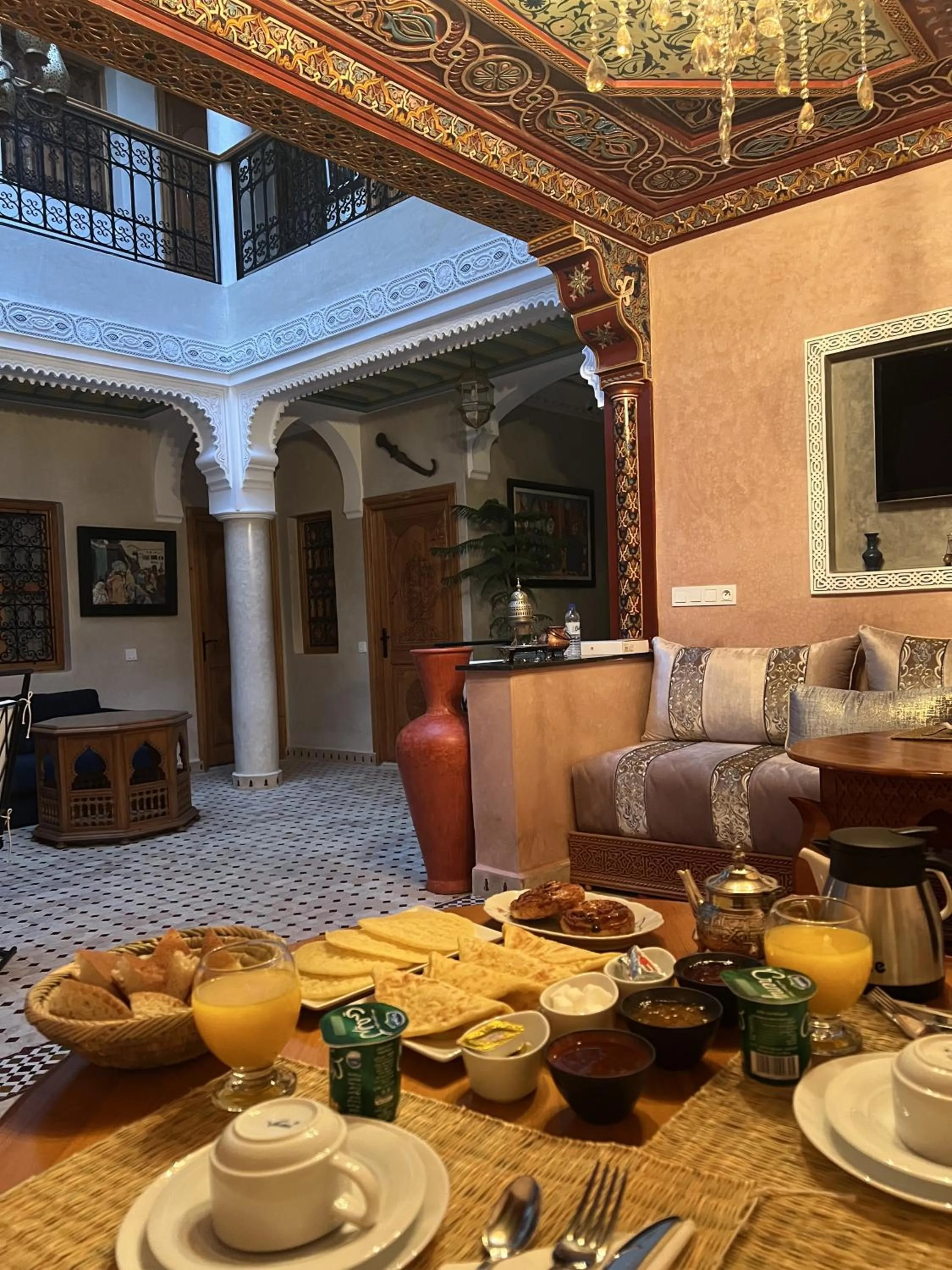 Breakfast in Riad Rose Mati