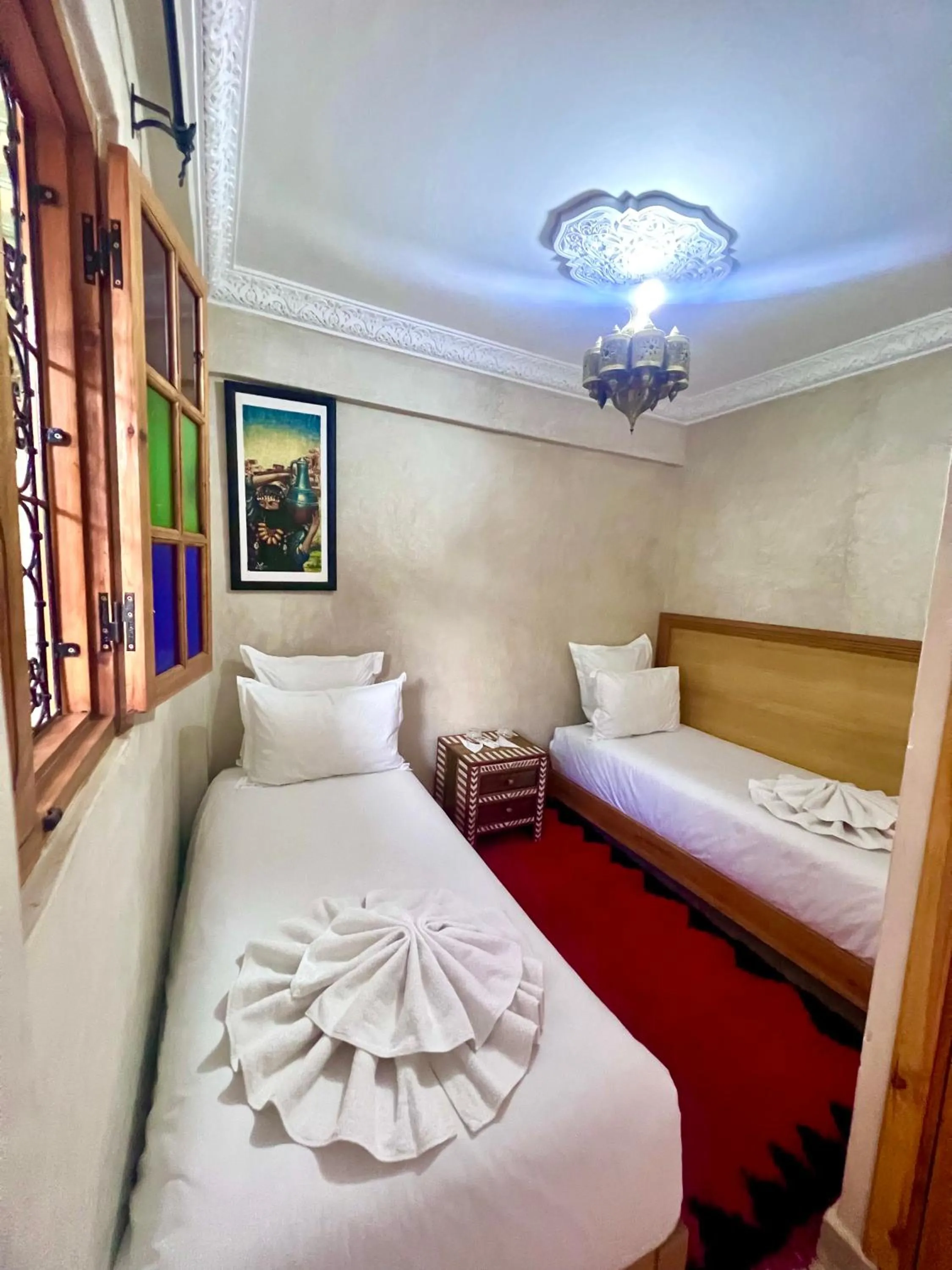 Photo of the whole room, Bed in Riad Rose Mati