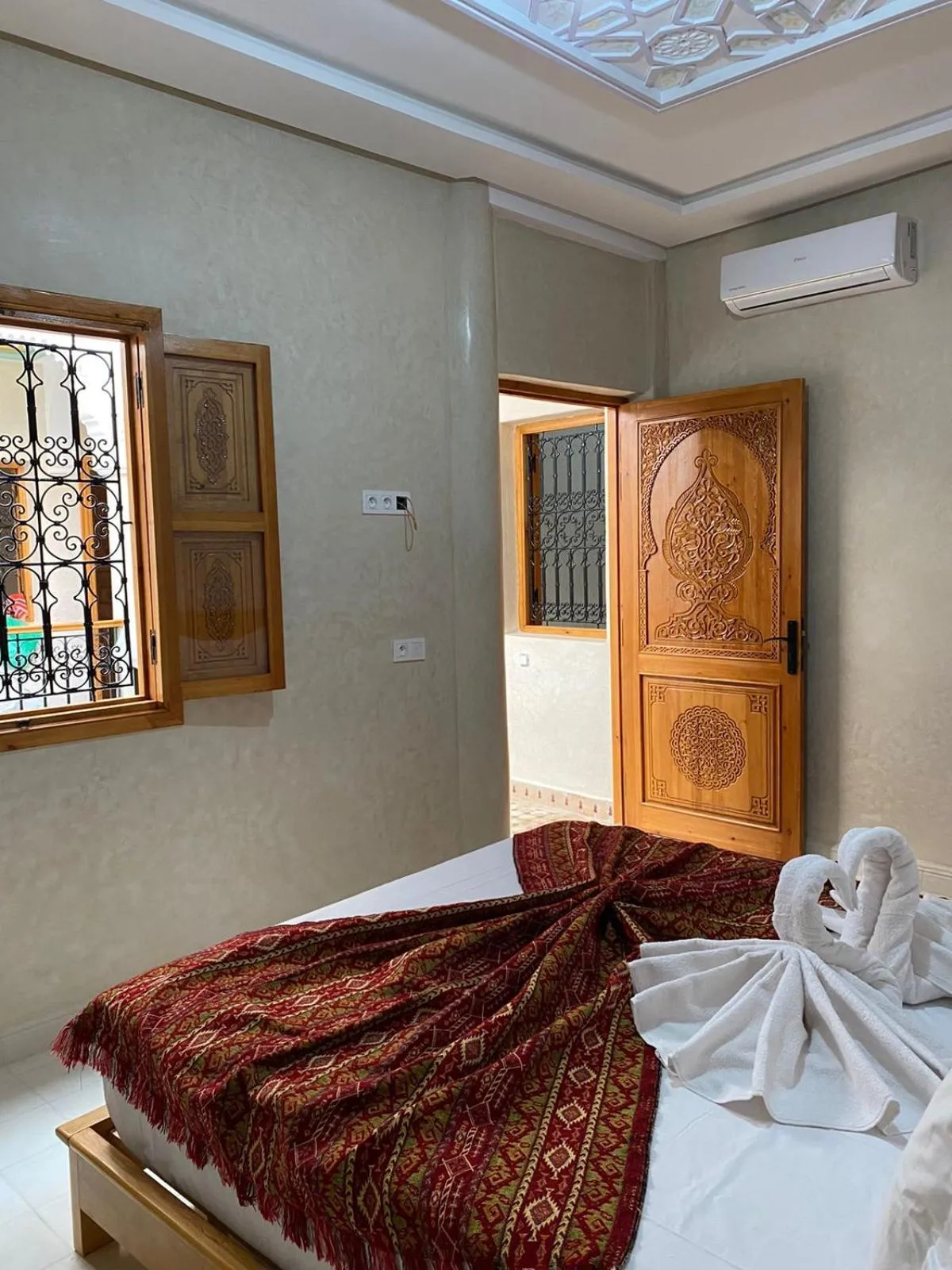 Photo of the whole room, Bed in Riad Rose Mati