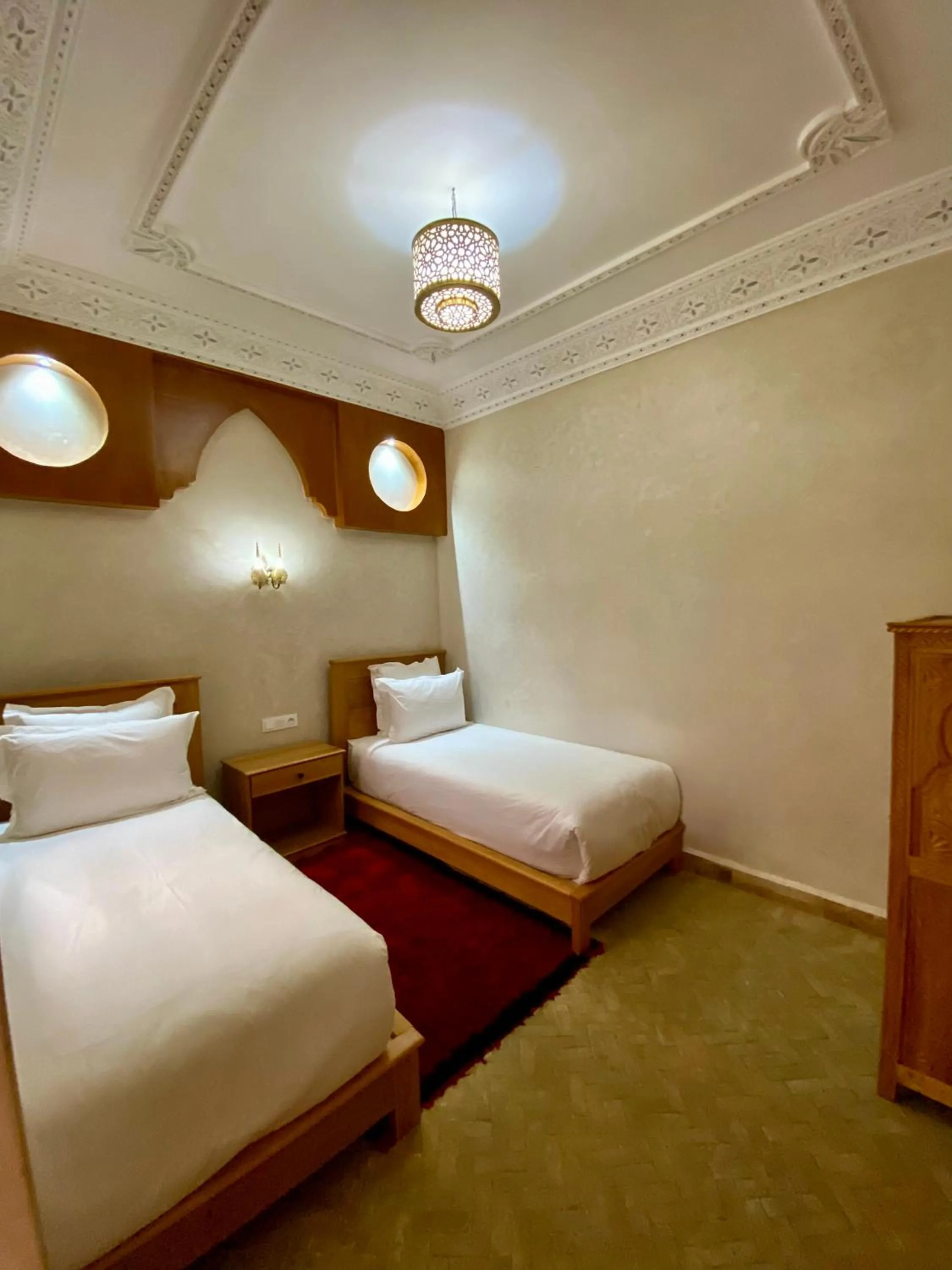 Photo of the whole room, Bed in Riad Rose Mati