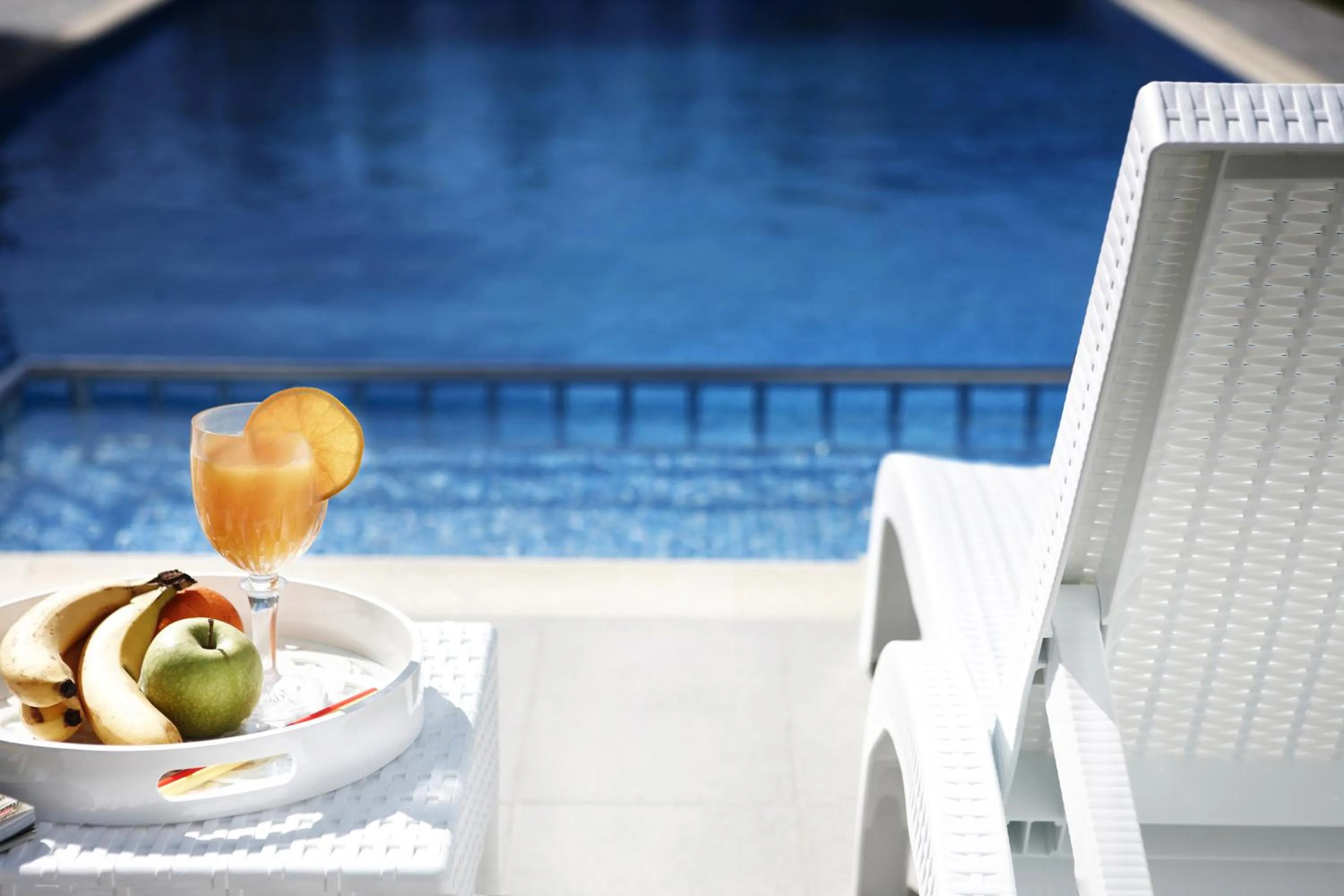 Pool view in Gramvousa Villas