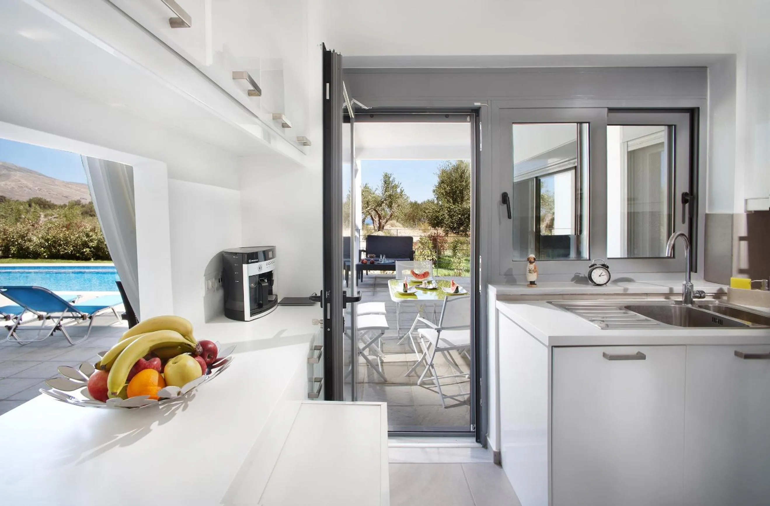 Coffee/tea facilities in Gramvousa Villas