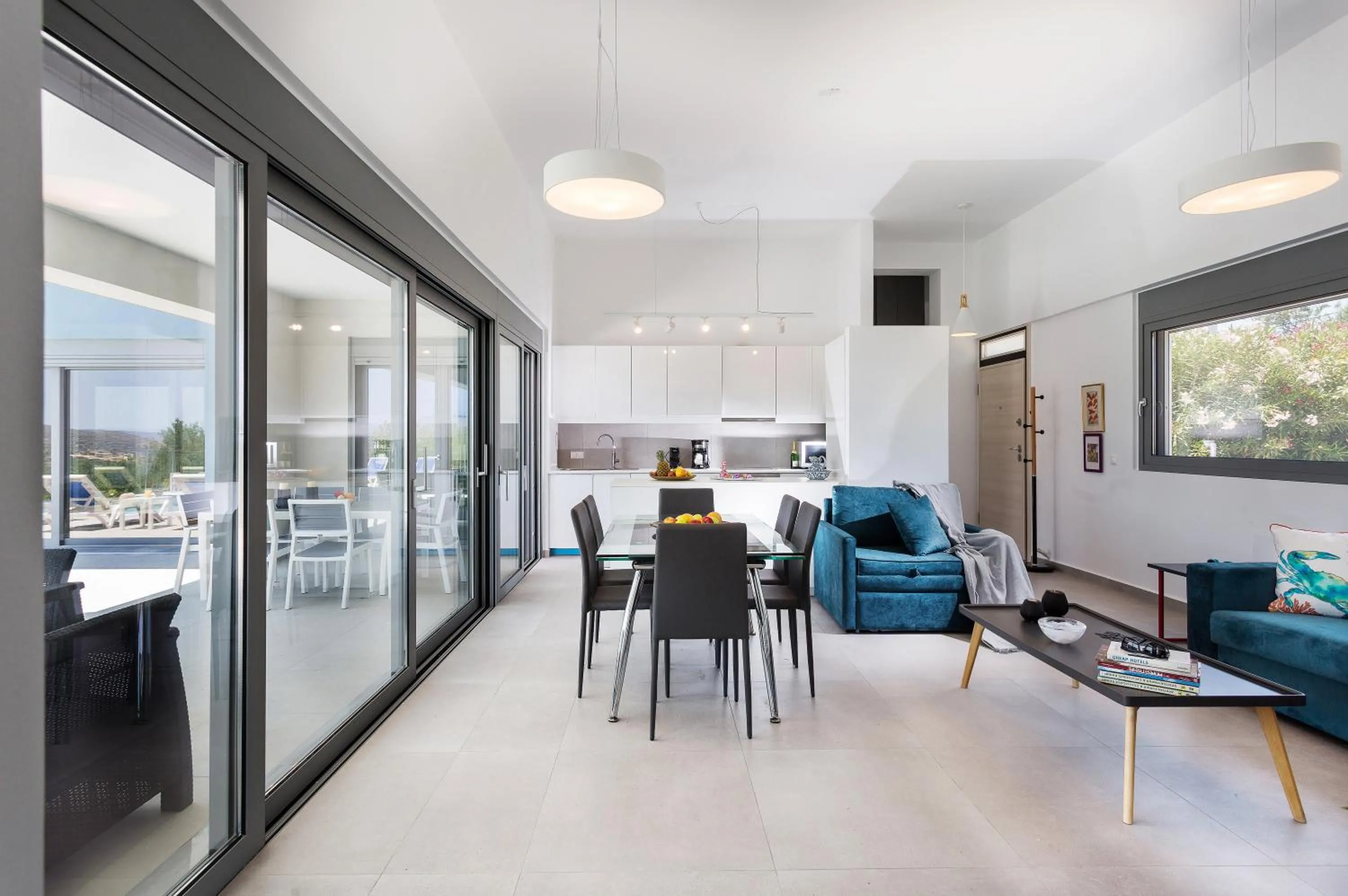 Kitchen or kitchenette in Gramvousa Villas
