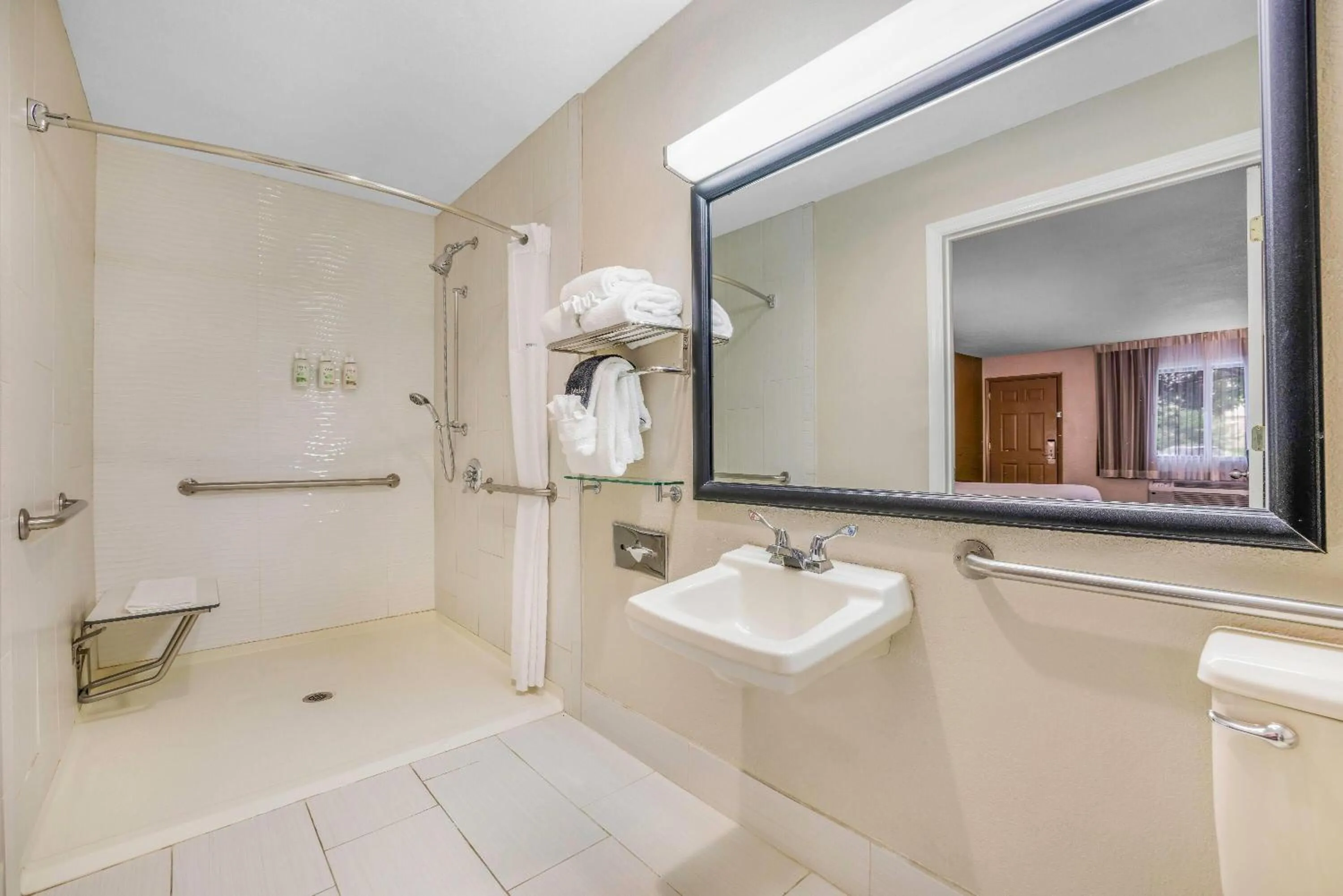 Shower in Baymont by Wyndham Cortez